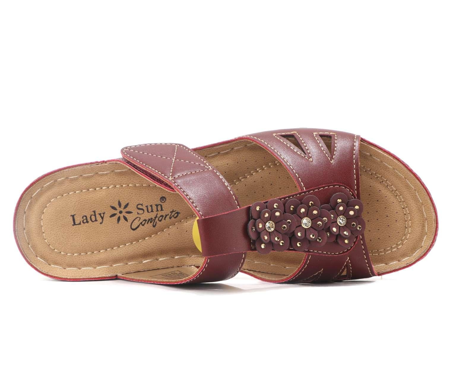 Foto 5 pulgar | Foto 4 | Sandalias Confort Lady Sun Conforto para Mujer