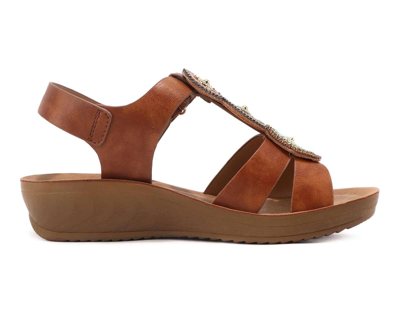 Foto 4 pulgar | Foto 3 | Sandalias Confort Lady Sun Conforto para Mujer