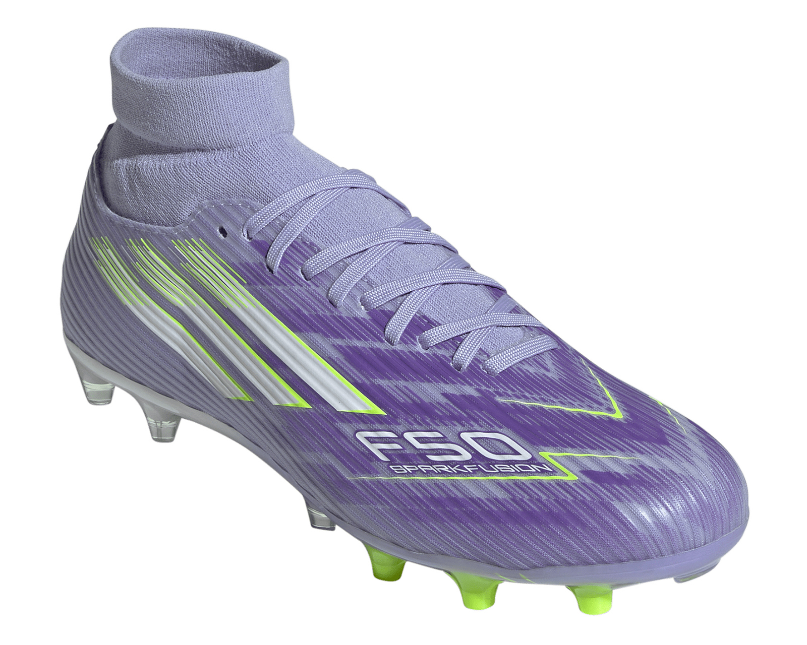 Foto 2 pulgar | Foto 1 | Taquetes para Futbol Adidas F50 Sparkfusion League Juveniles