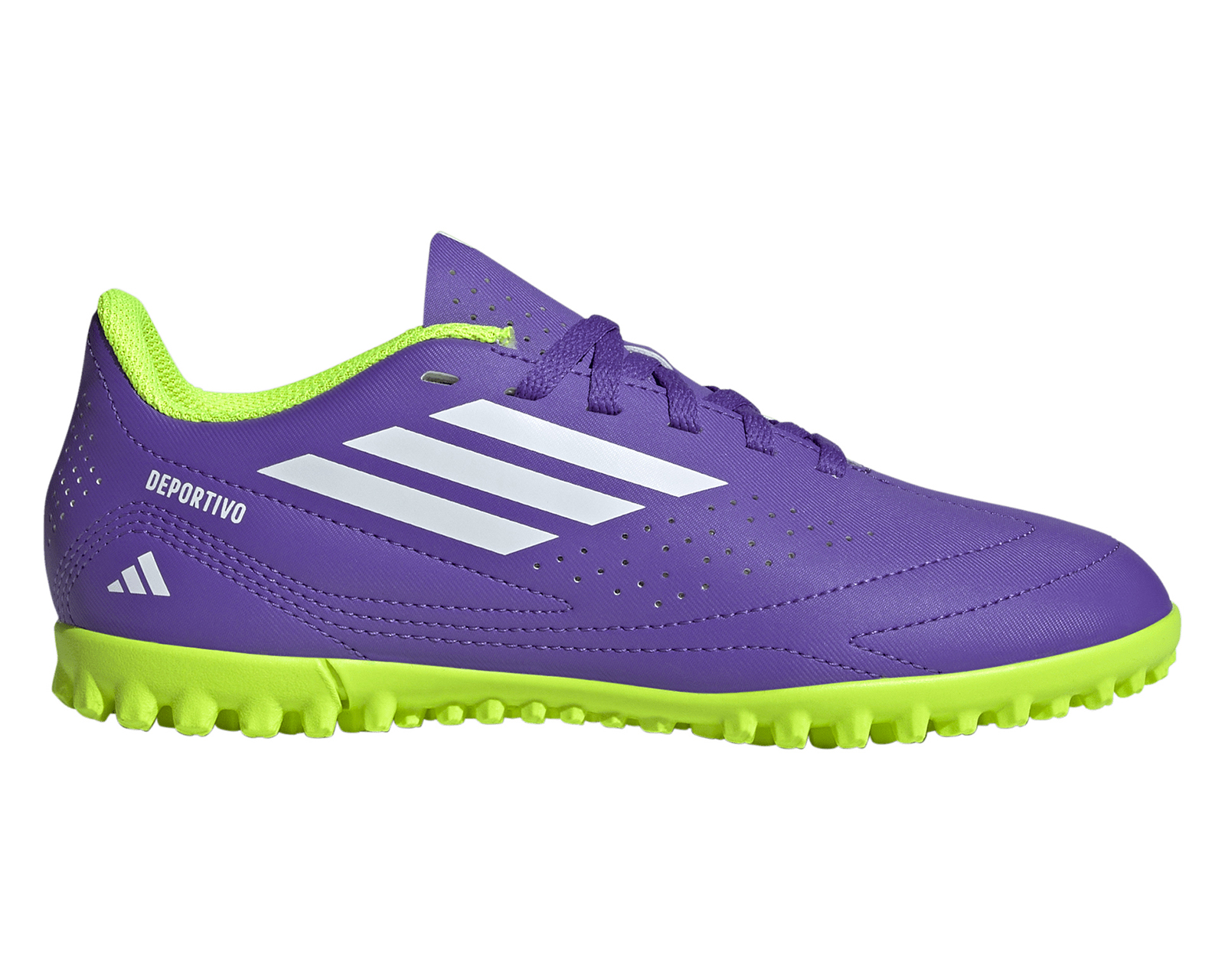 Foto 2 | Foto 2 | Taquetes para Futbol Adidas Deportivo III TF Juveniles