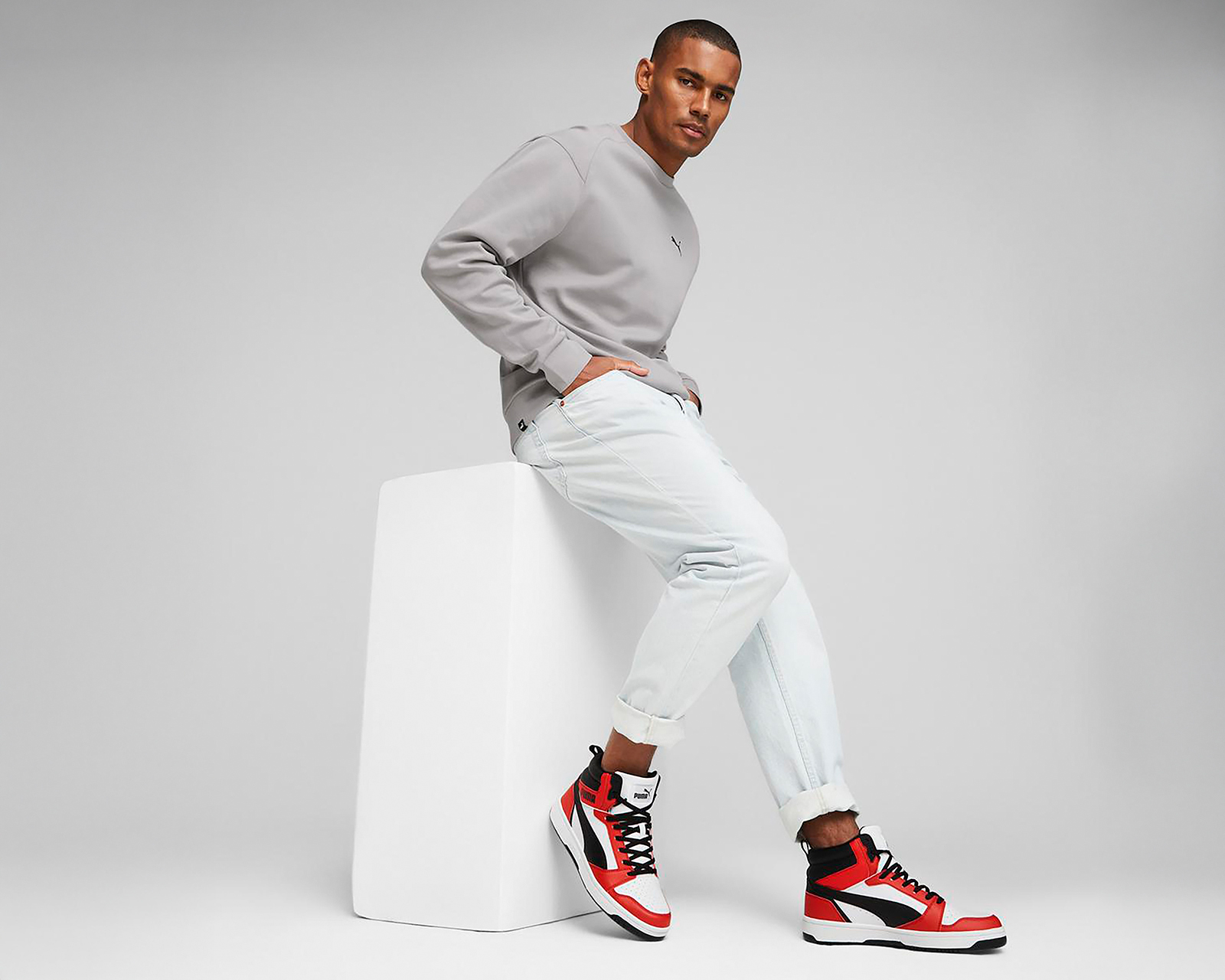 Foto 8 | Foto 8 | Tenis Puma Rebound V6 Juveniles