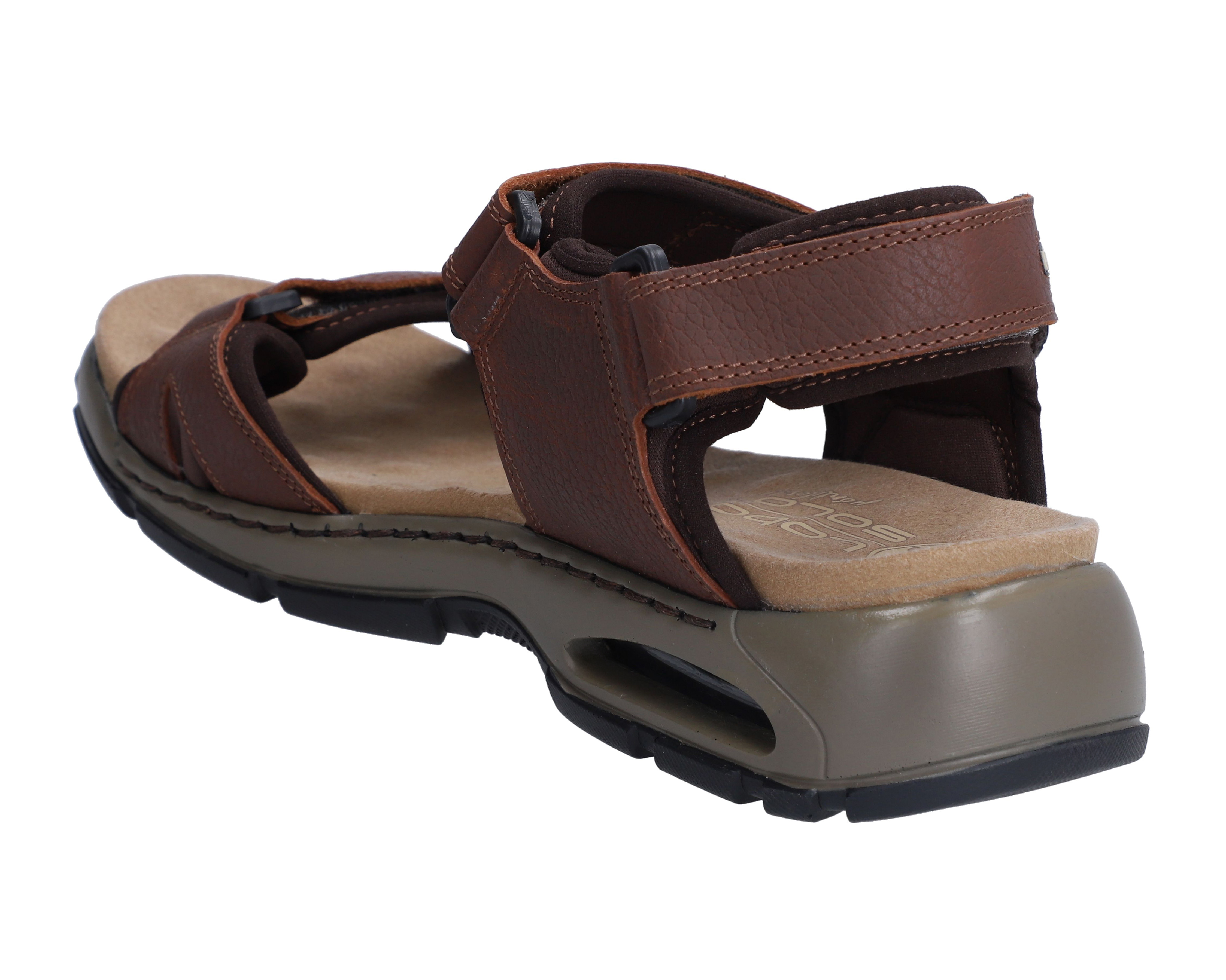 Foto 4 pulgar | Foto 3 | Sandalias Confort Lobo Solo de Piel para Hombre