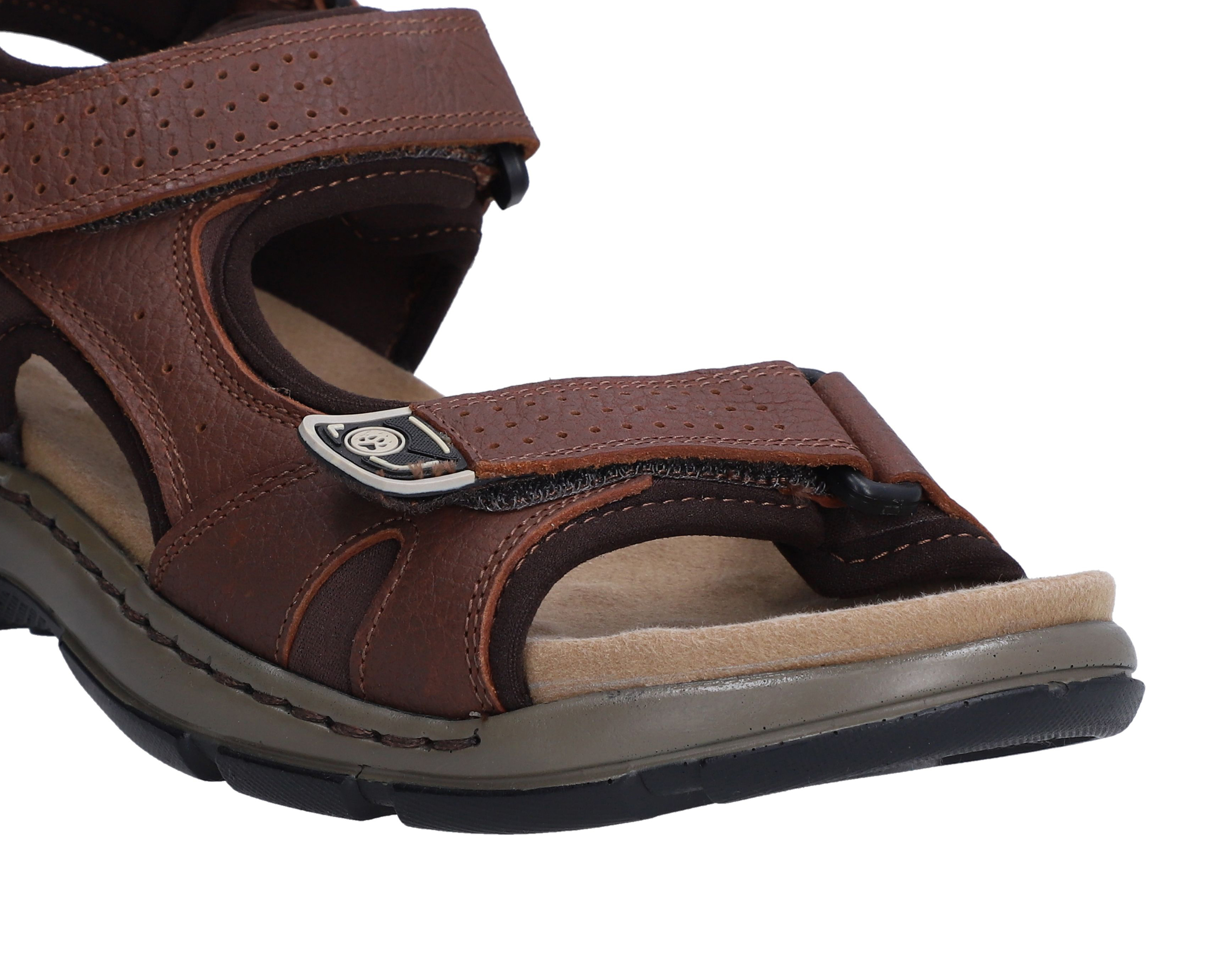 Foto 7 pulgar | Foto 6 | Sandalias Confort Lobo Solo de Piel para Hombre