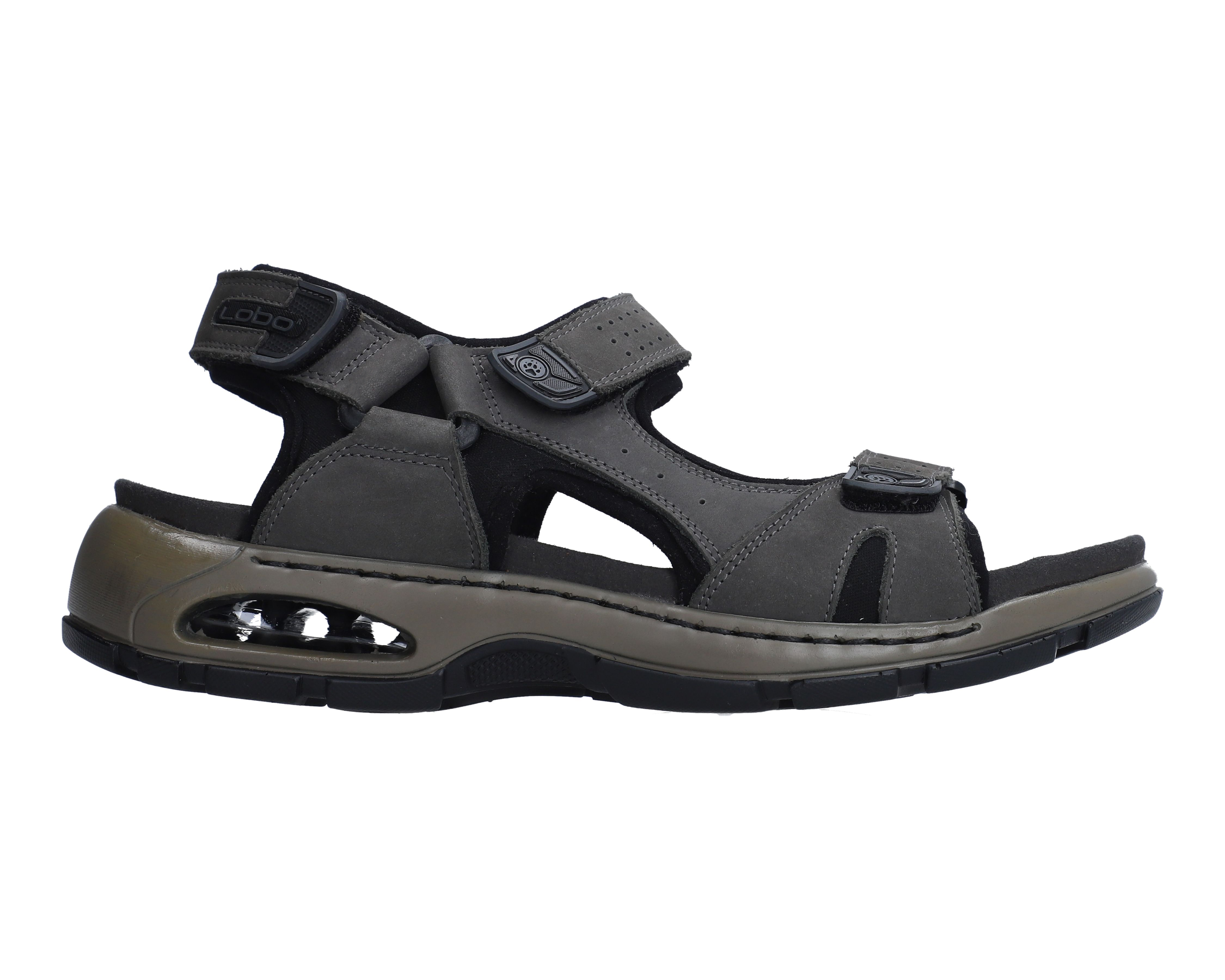 Foto 2 | Foto 2 | Sandalias Confort Lobo Solo de Piel para Hombre