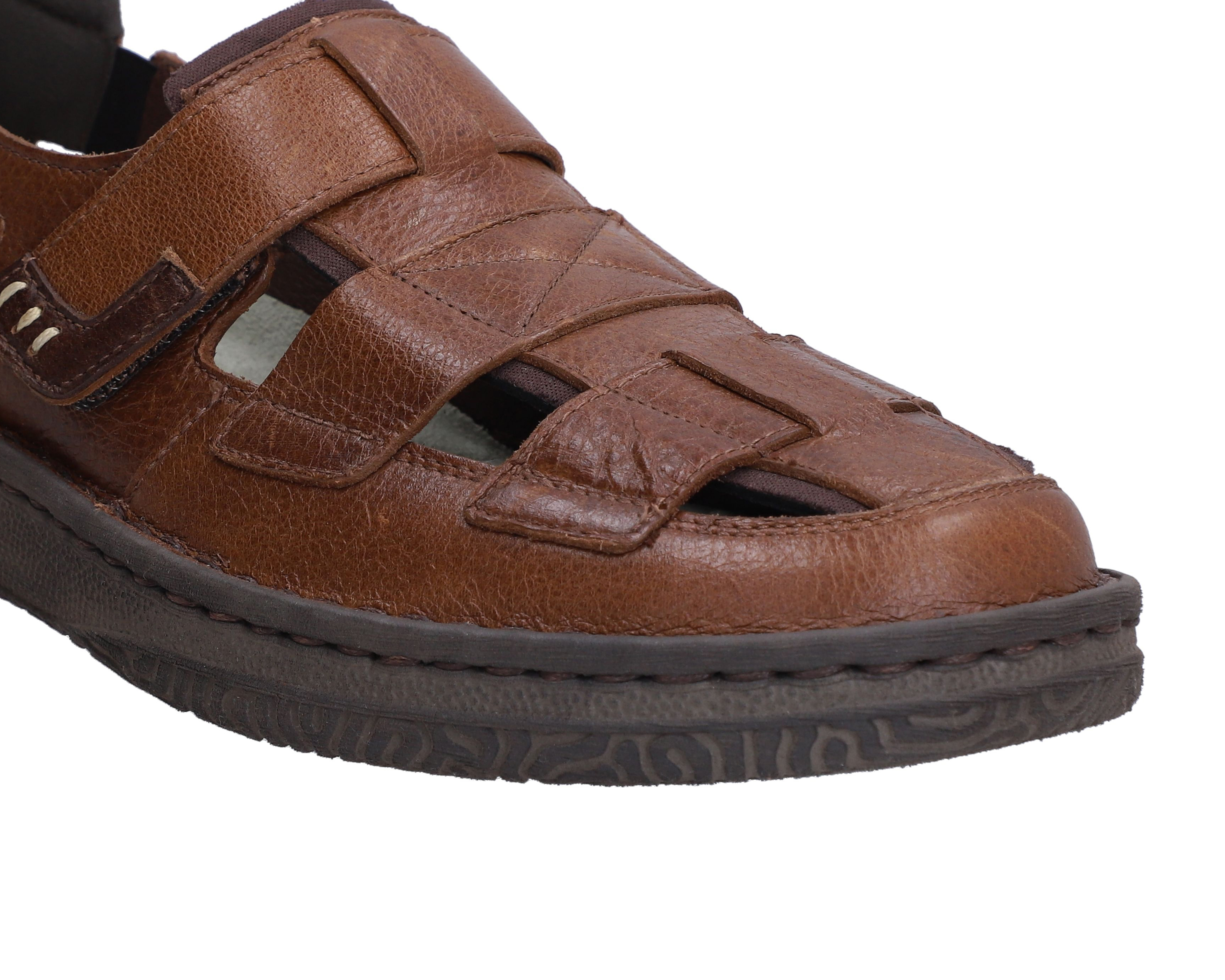 Foto 7 pulgar | Foto 6 | Sandalias Confort Lobo Solo de Piel para Hombre