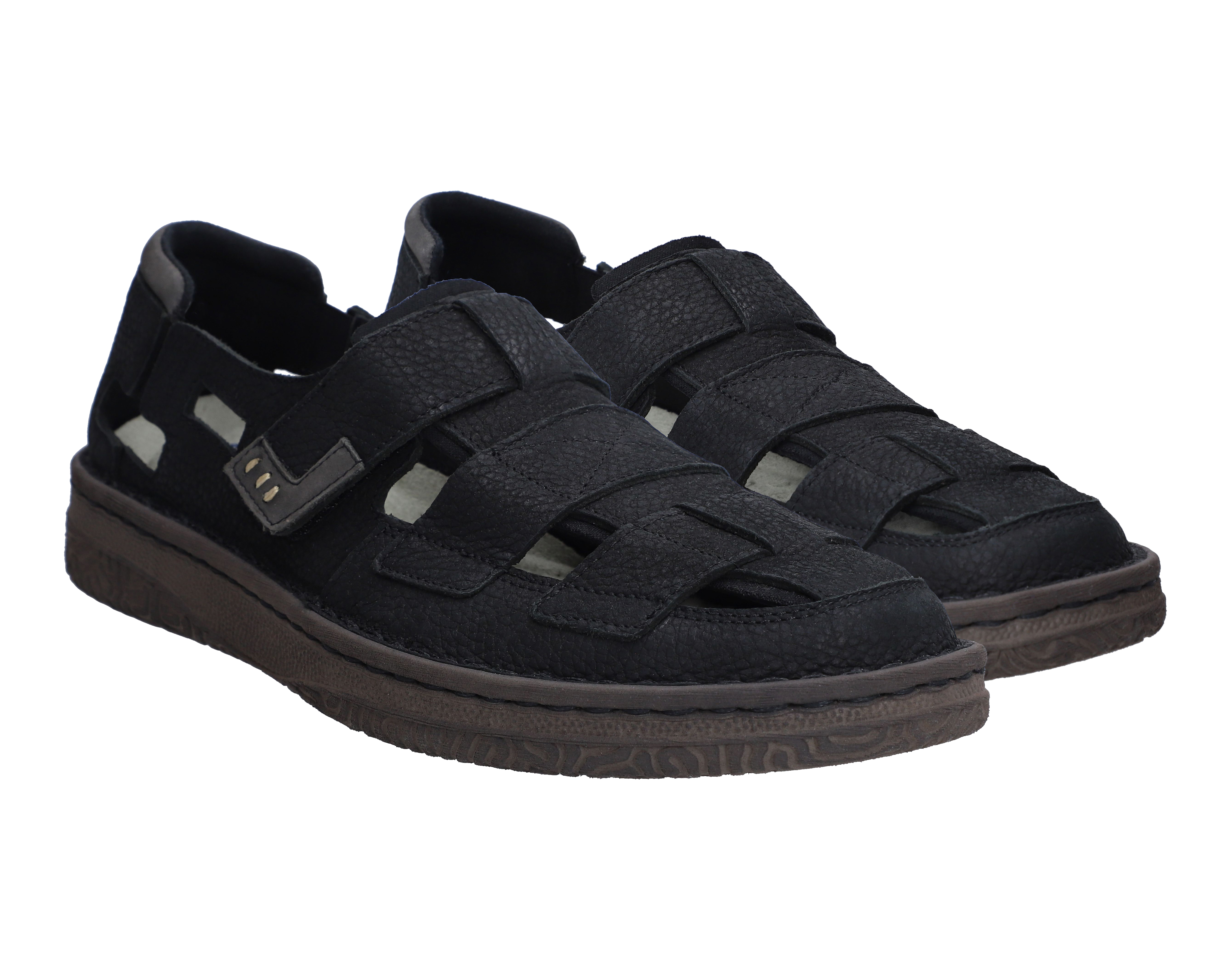 Sandalias Confort Lobo Solo de Piel para Hombre