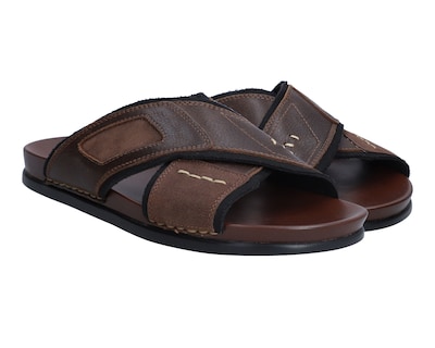 Foto 1 | Foto 1 | Sandalias Confort Lobo Solo de Piel para Hombre