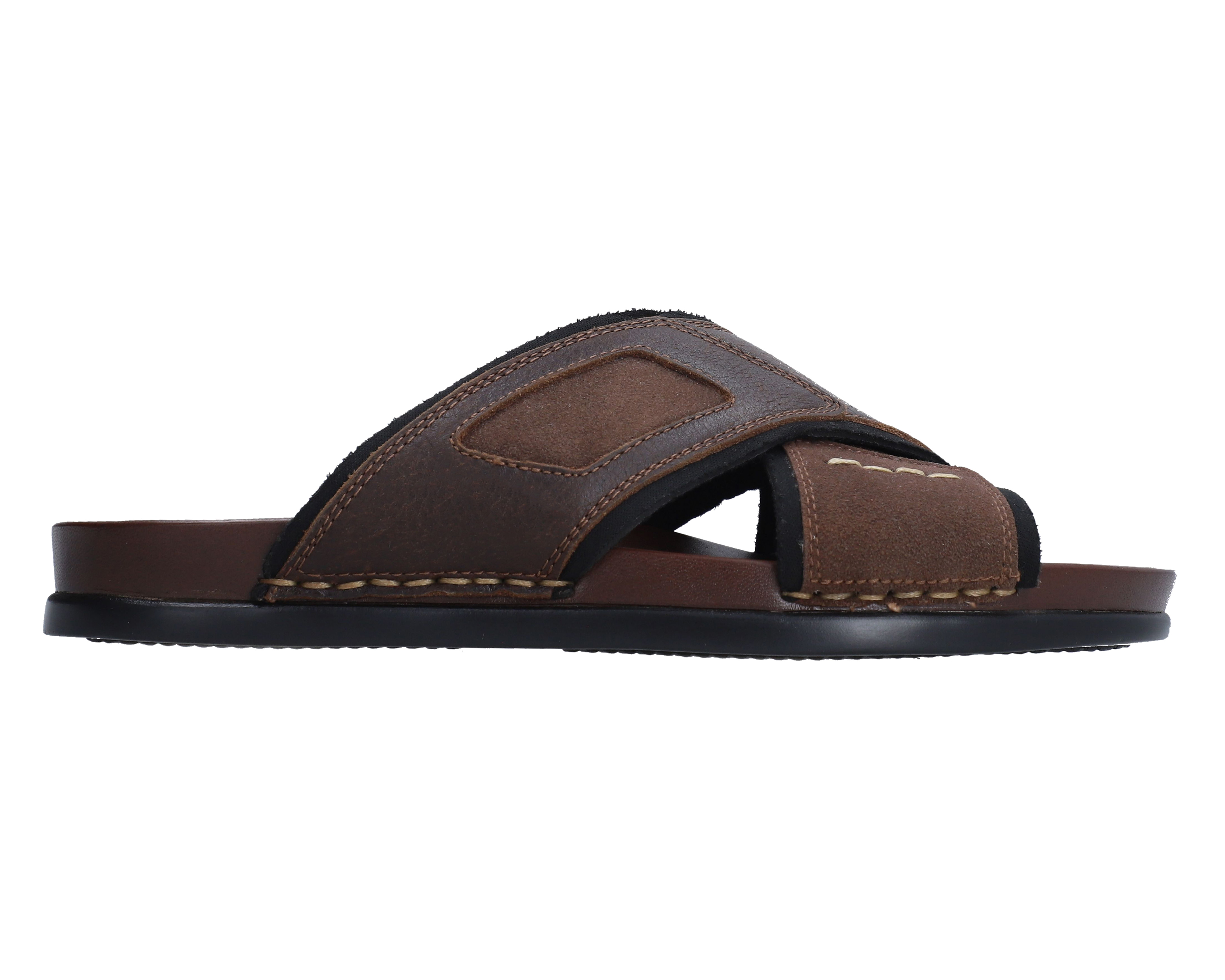 Foto 3 pulgar | Foto 2 | Sandalias Confort Lobo Solo de Piel para Hombre