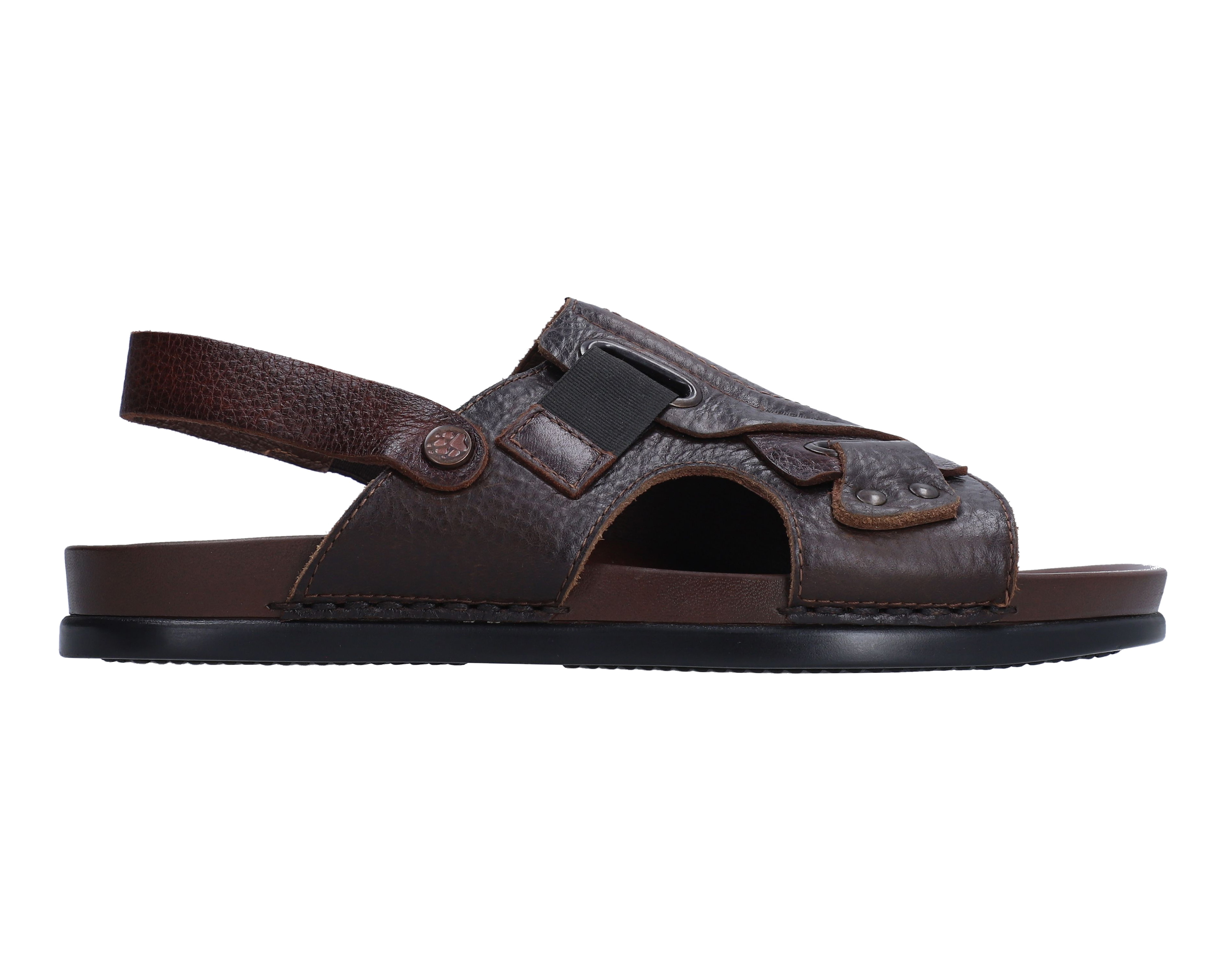 Foto 2 | Foto 2 | Sandalias Confort Lobo Solo de Piel para Hombre