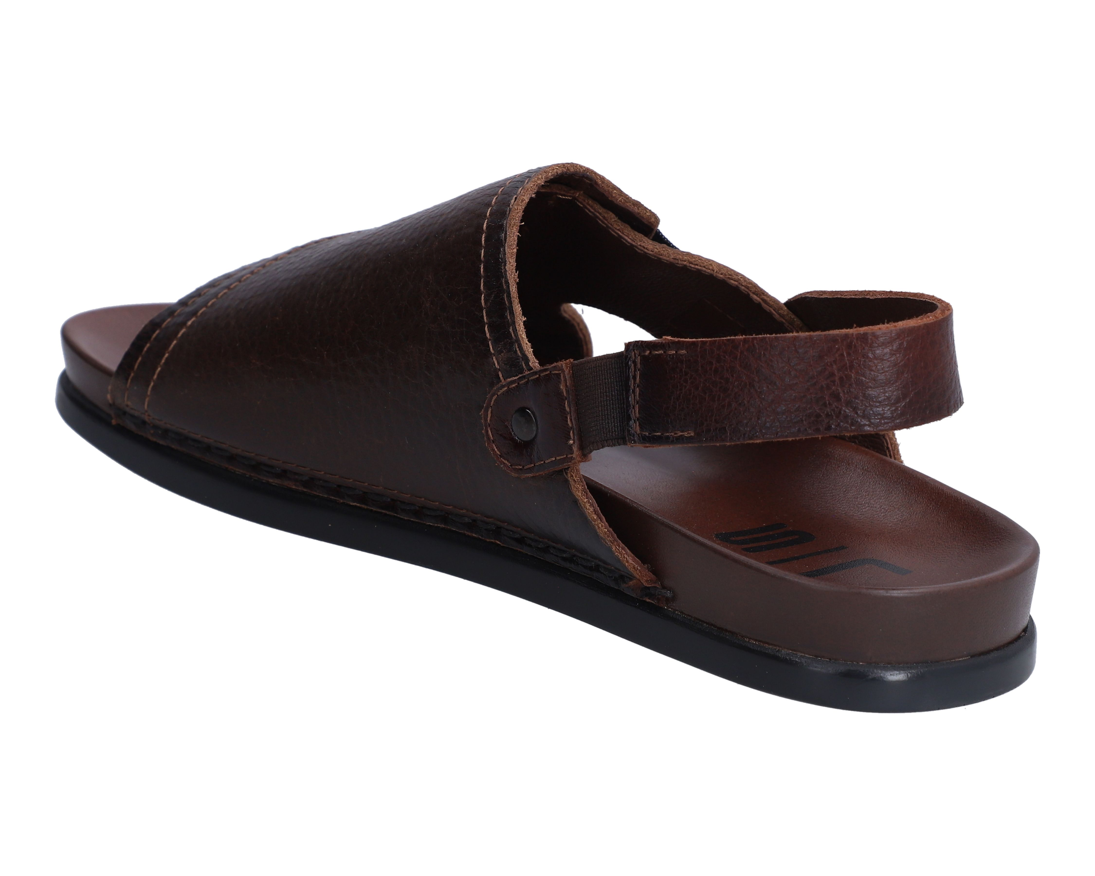 Foto 4 pulgar | Foto 3 | Sandalias Confort Lobo Solo de Piel para Hombre