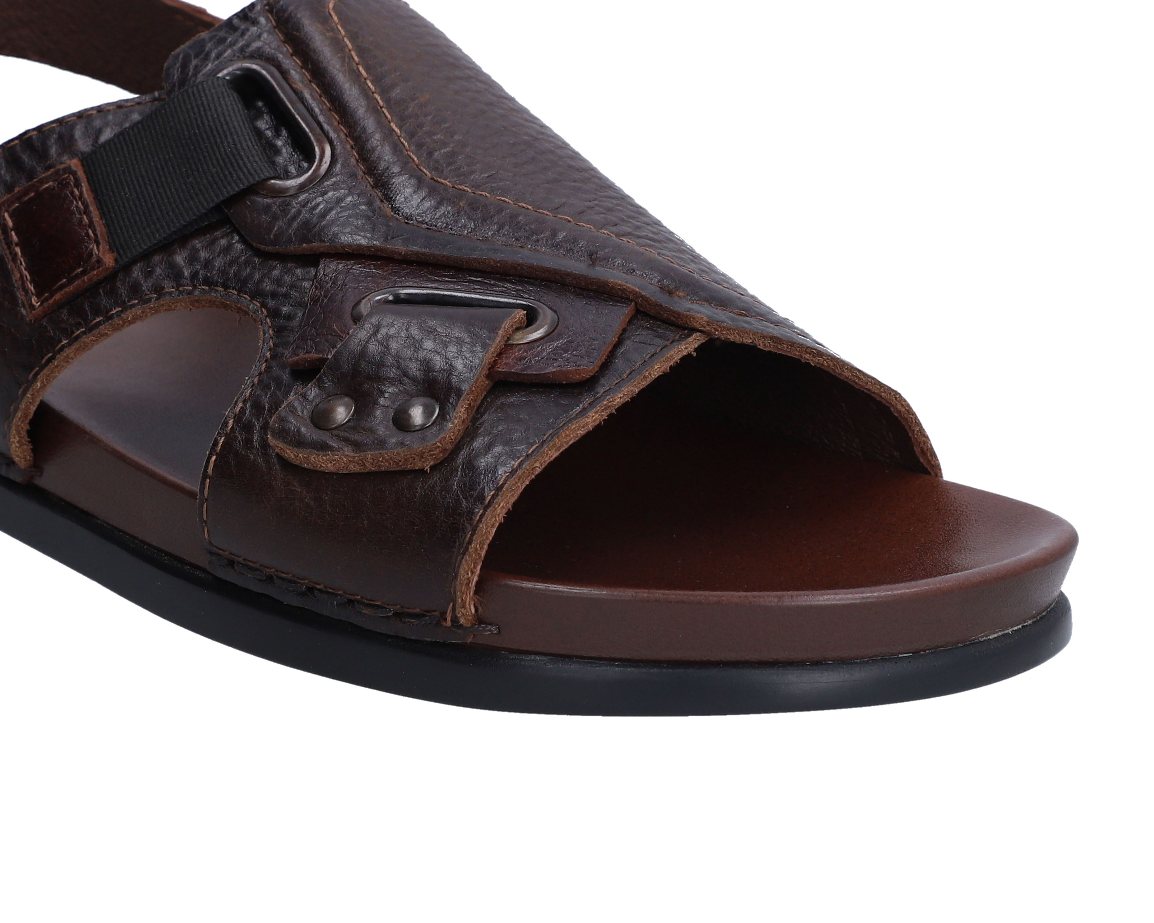 Foto 7 pulgar | Foto 6 | Sandalias Confort Lobo Solo de Piel para Hombre