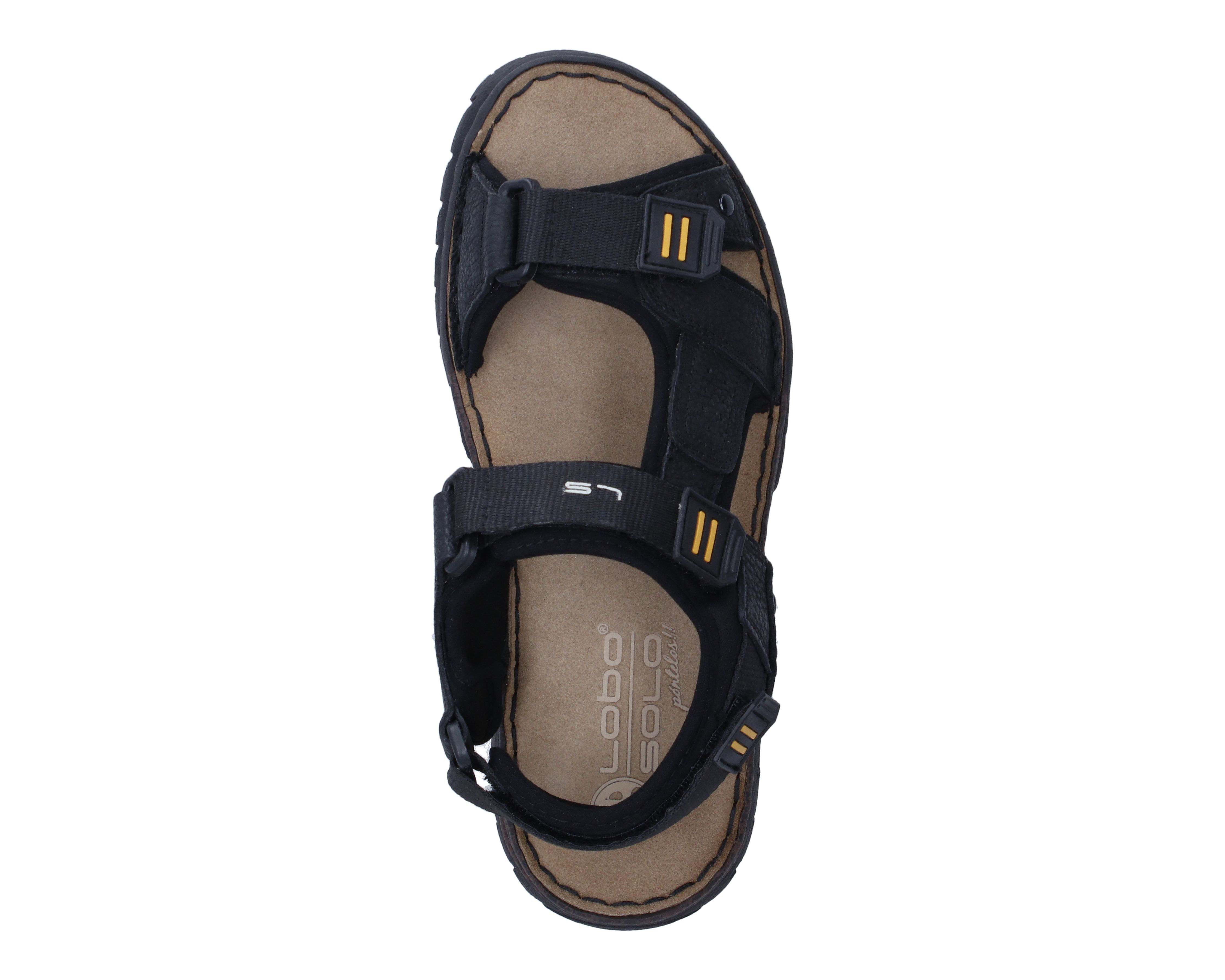 Foto 6 pulgar | Foto 5 | Sandalias Confort Lobo Solo de Piel para Hombre