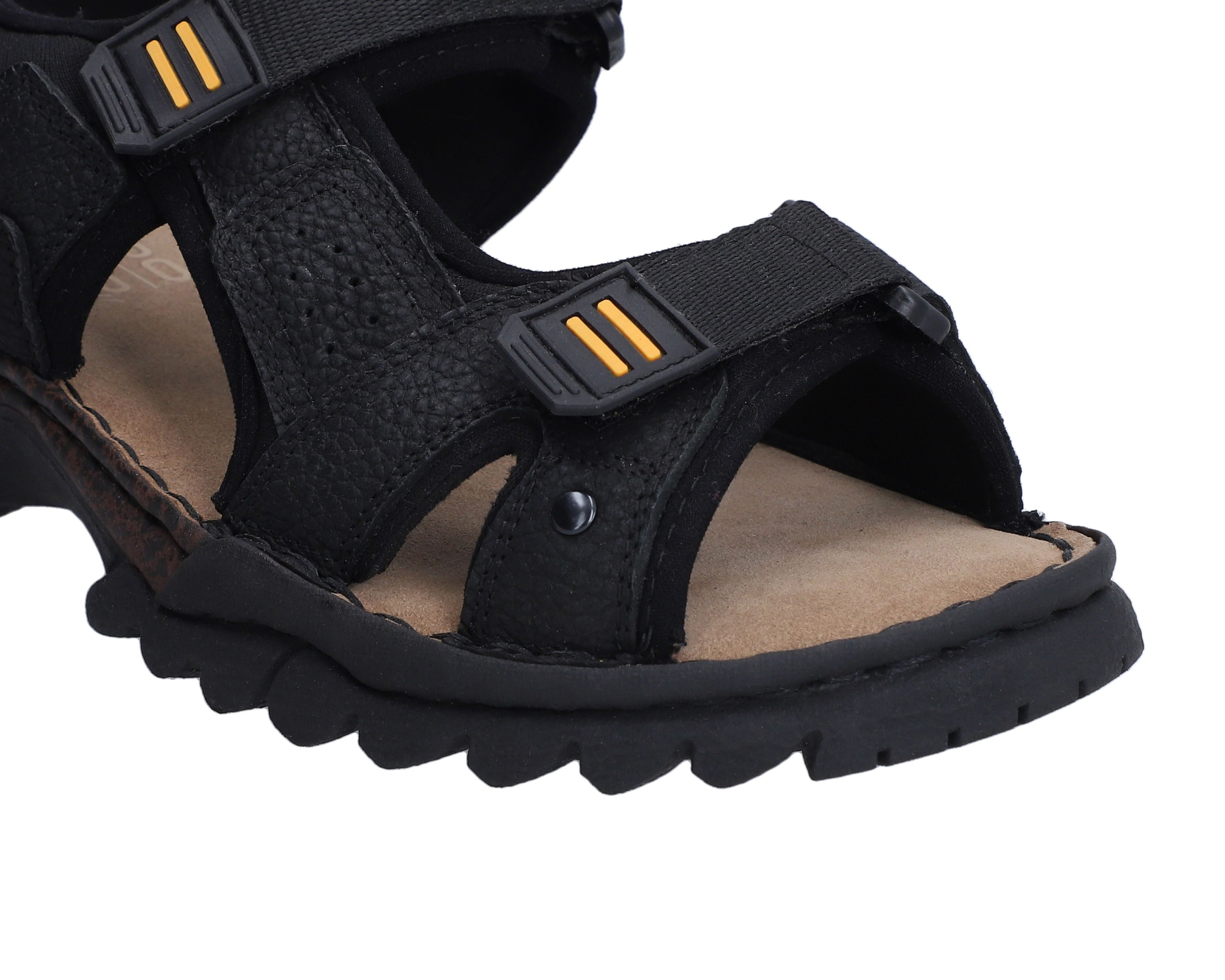 Foto 6 | Foto 6 | Sandalias Confort Lobo Solo de Piel para Hombre