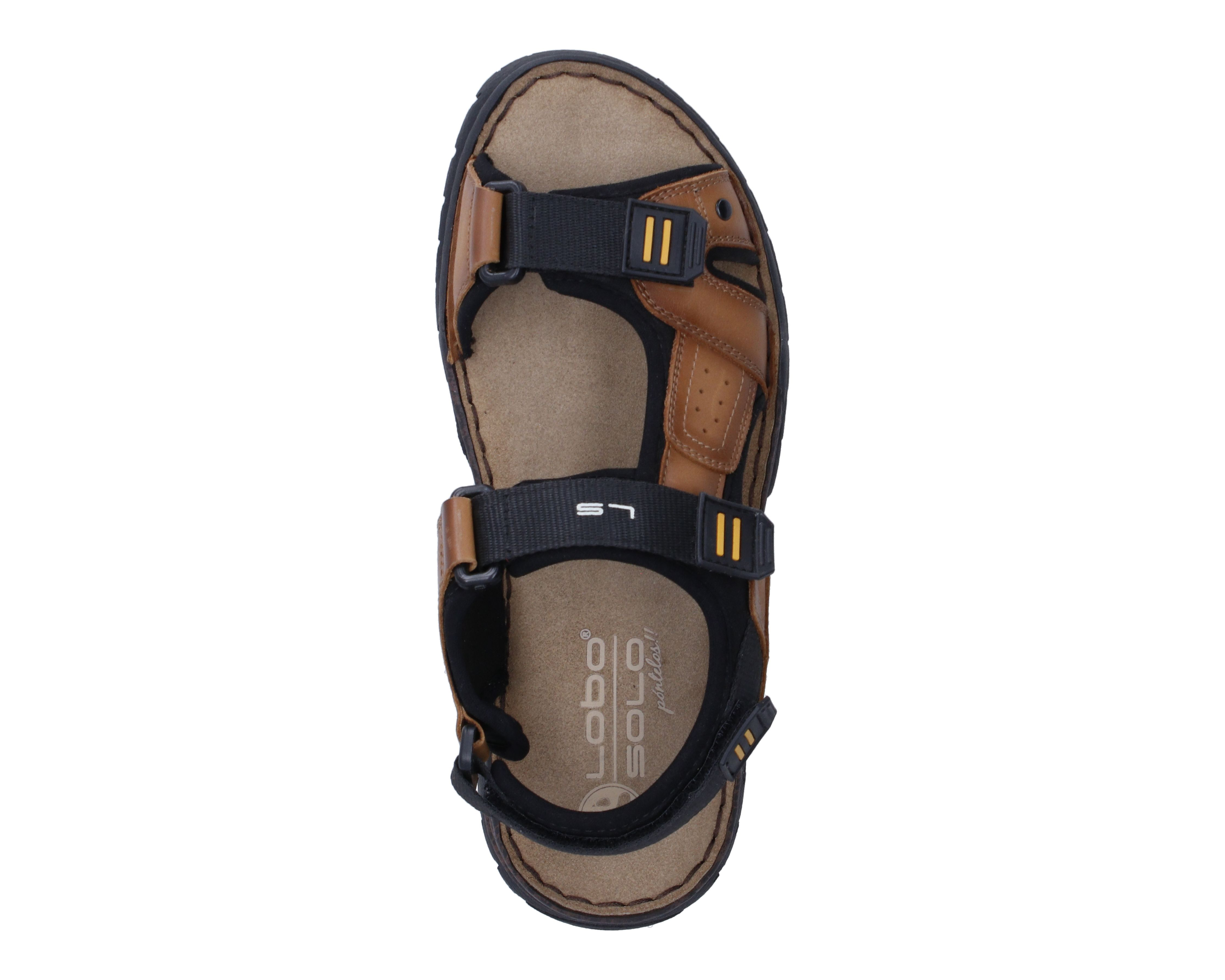 Foto 6 pulgar | Foto 5 | Sandalias Confort Lobo Solo de Piel para Hombre