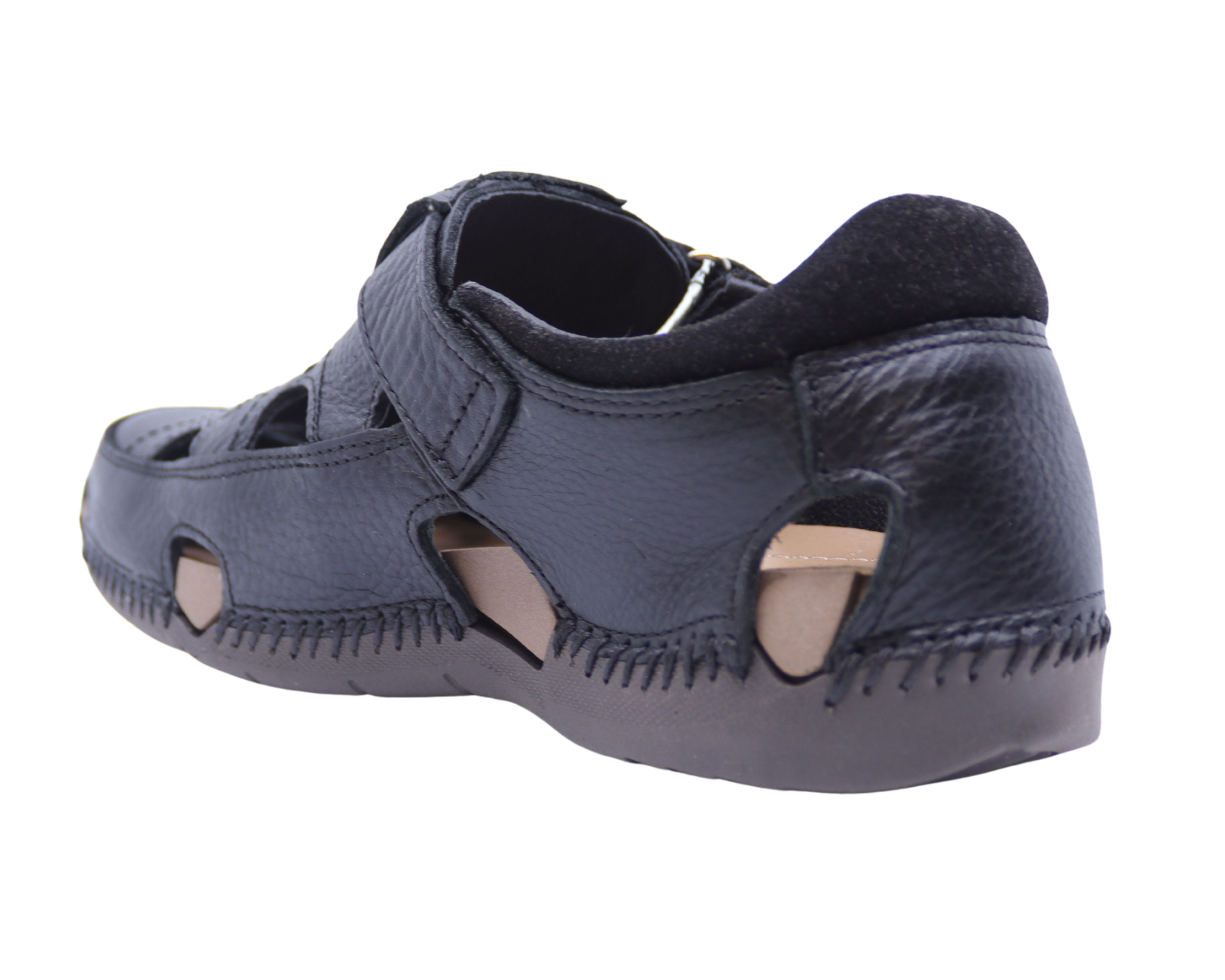 Foto 3 | Foto 3 | Sandalias Confort Lobo Solo de Piel para Hombre