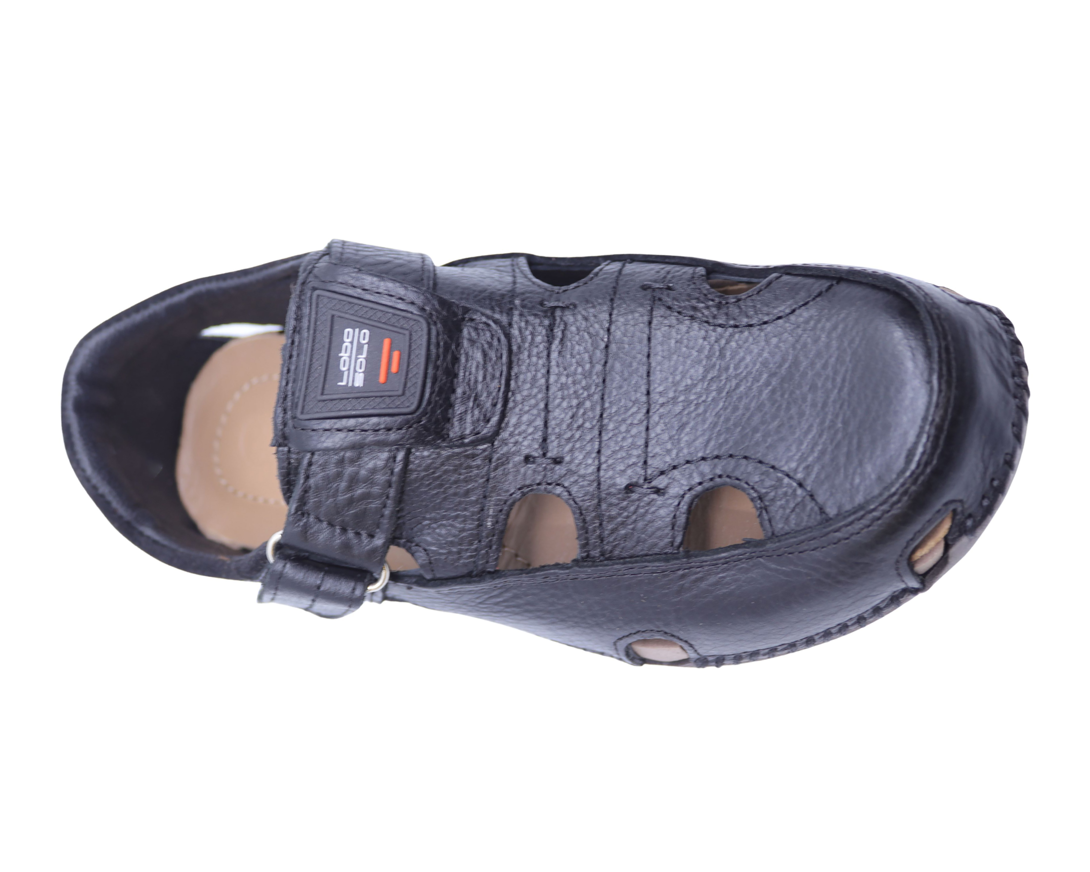 Foto 5 | Foto 5 | Sandalias Confort Lobo Solo de Piel para Hombre