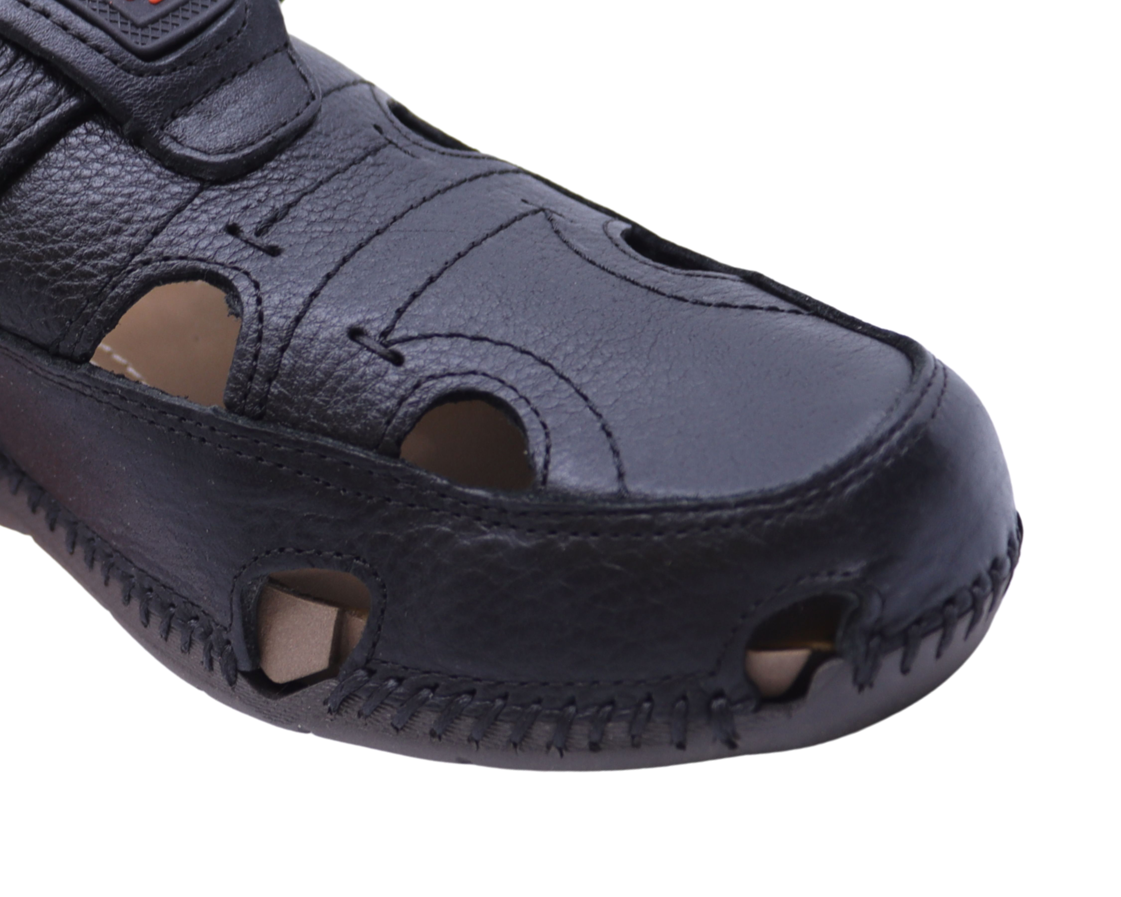 Foto 6 | Foto 6 | Sandalias Confort Lobo Solo de Piel para Hombre