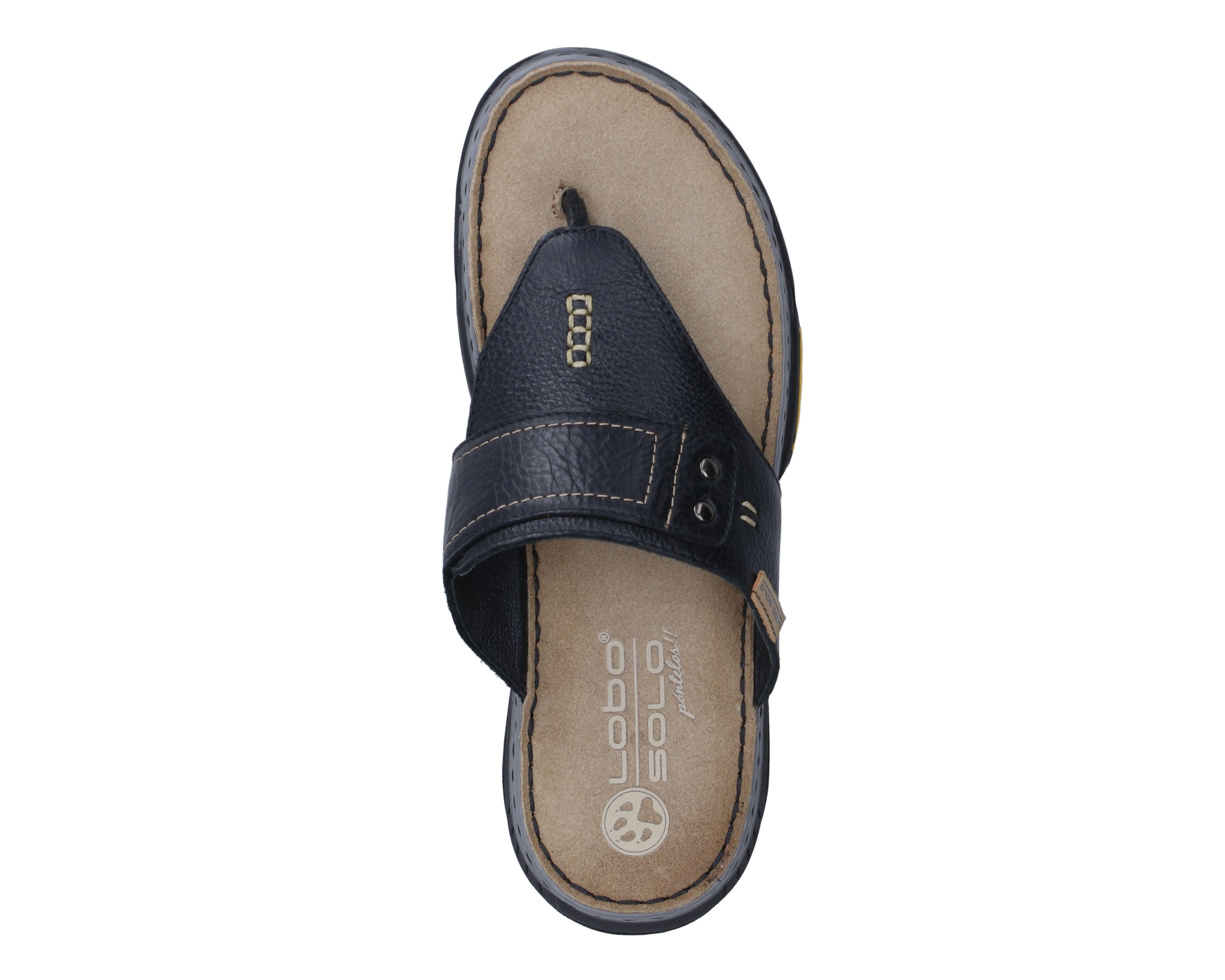 Foto 6 pulgar | Foto 5 | Sandalias Confort Lobo Solo de Piel para Hombre