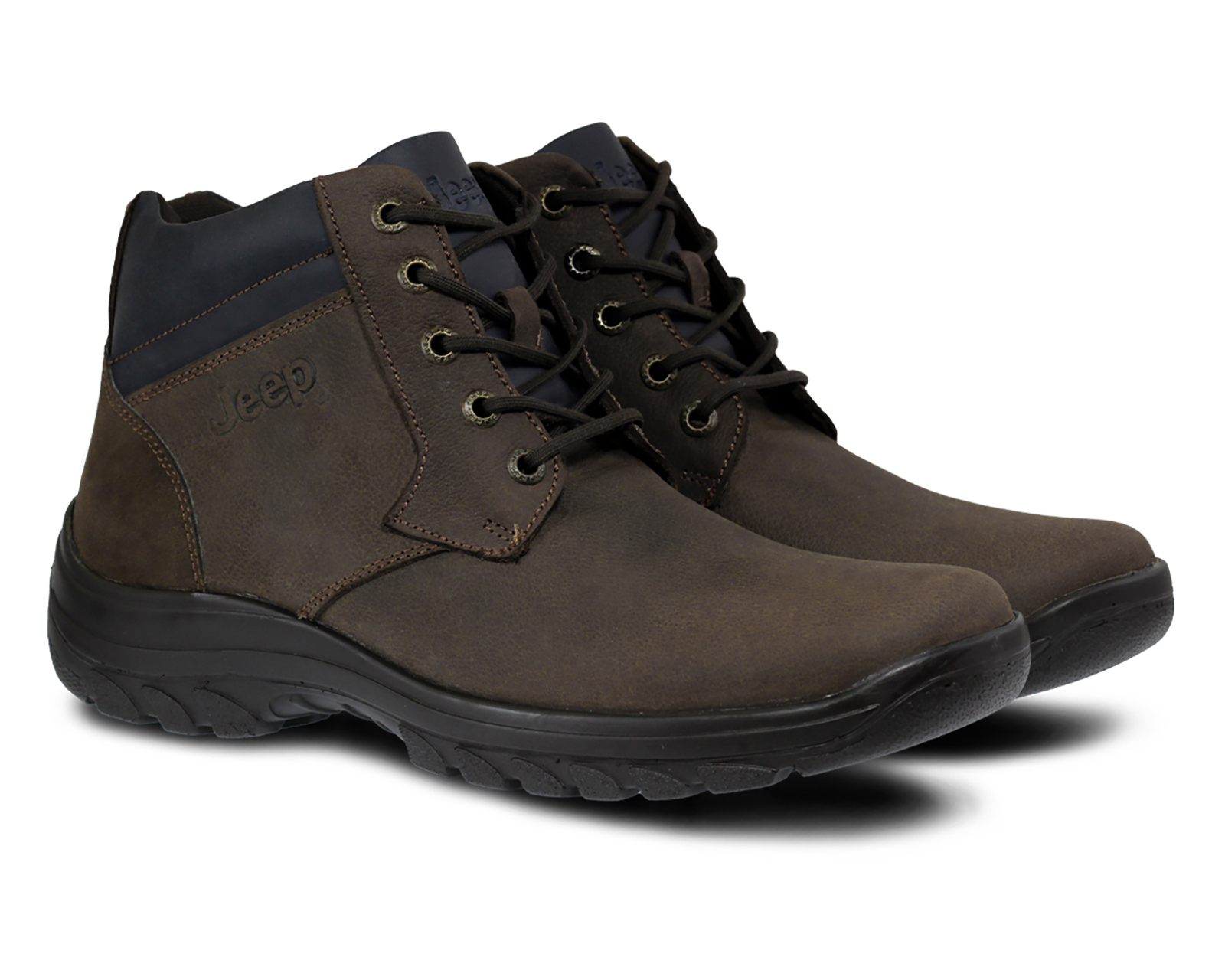 Foto 2 pulgar | Foto 1 | Botas Casuales Jeep de Piel para Hombre