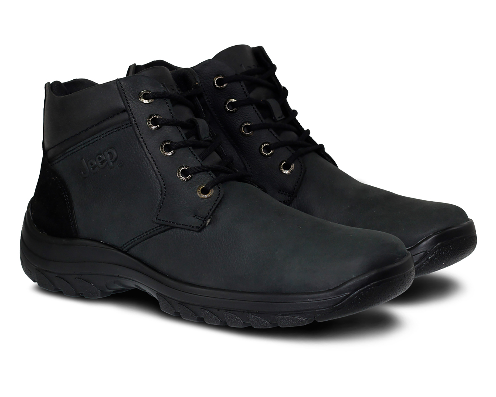 Foto 2 pulgar | Foto 1 | Botas Casuales Jeep de Piel para Hombre