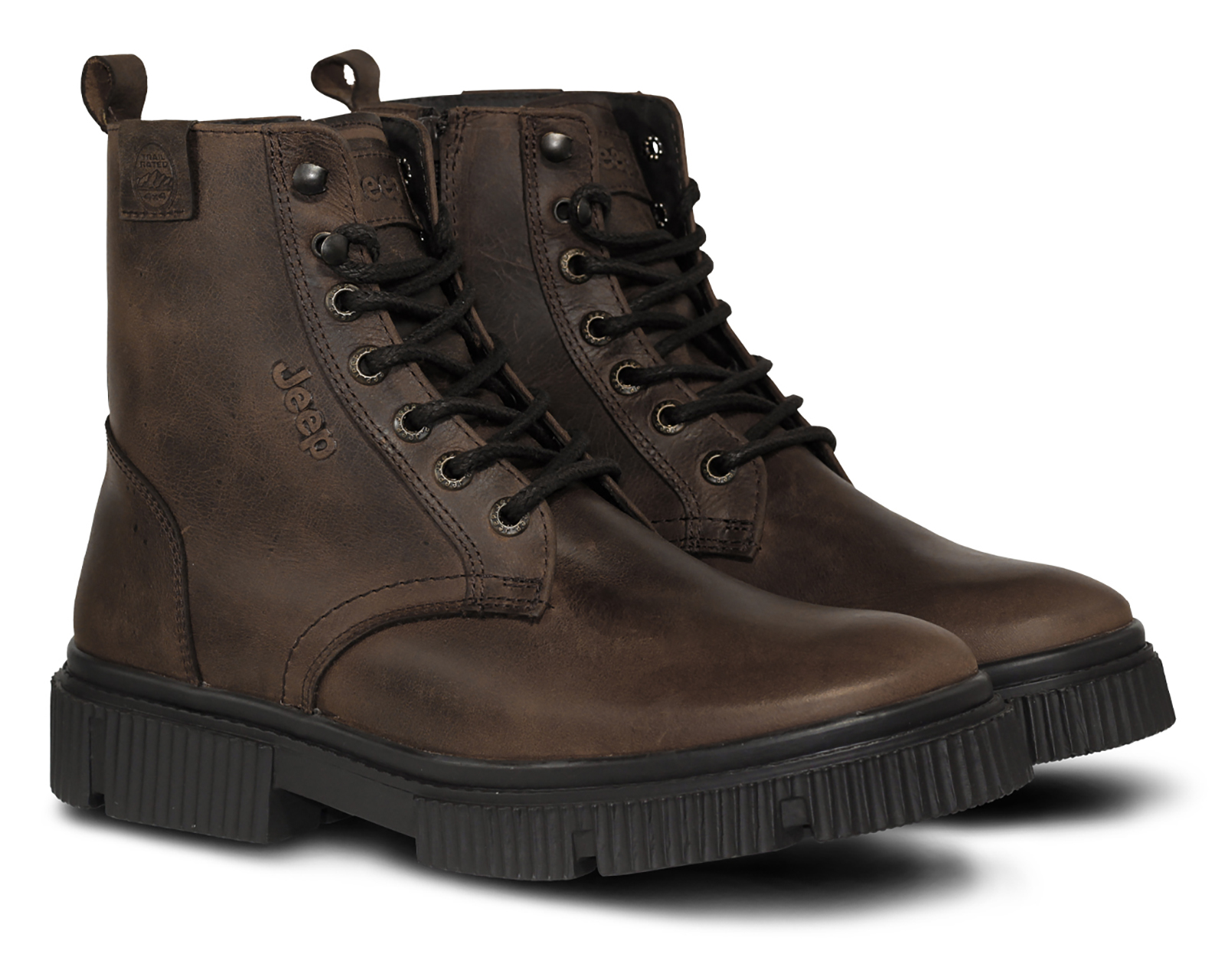 Foto 2 pulgar | Foto 1 | Botas Casuales Jeep de Piel para Hombre