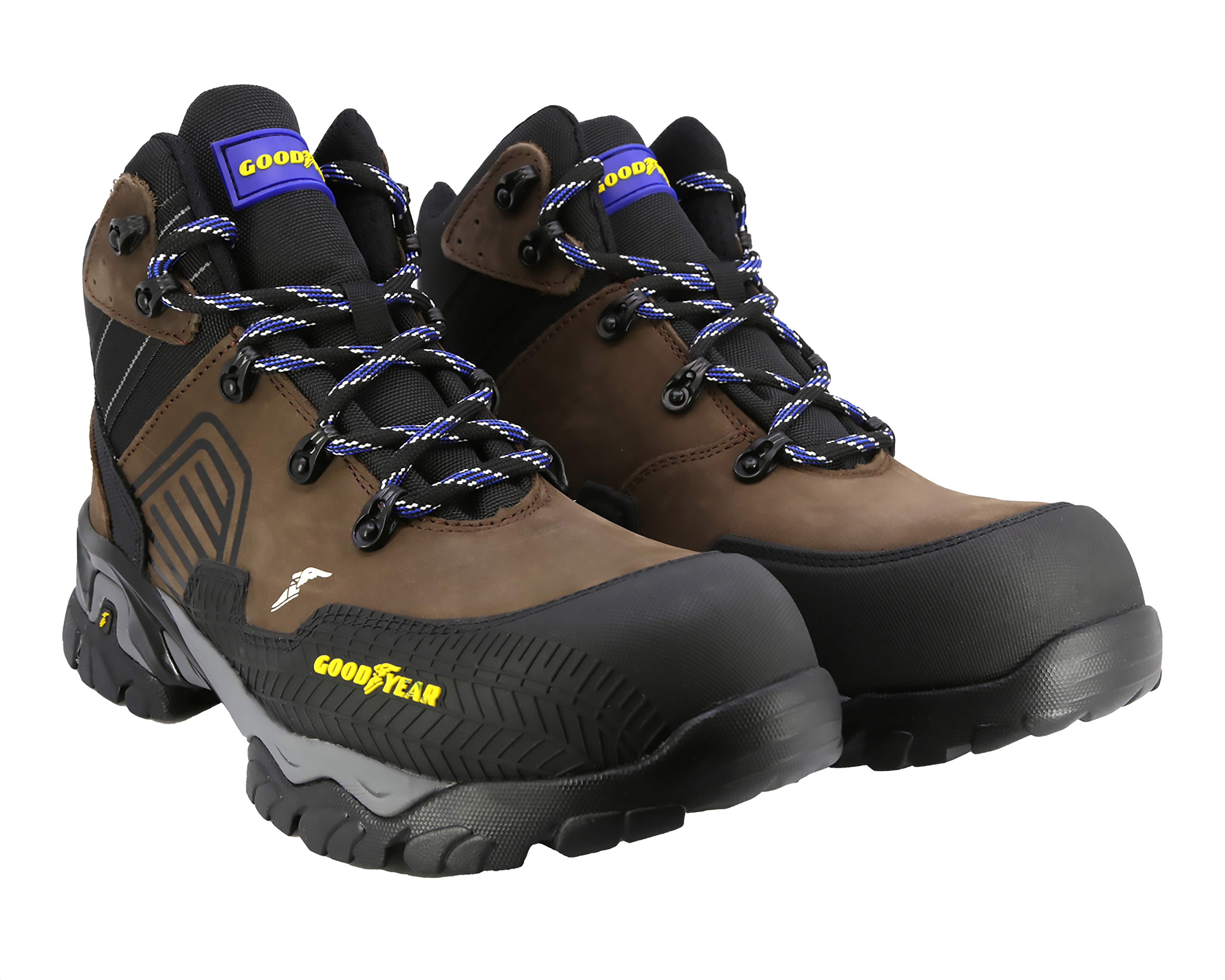 Foto 2 pulgar | Foto 1 | Botas de Trabajo Goodyear Safetrek GY 101 de Piel para Hombre