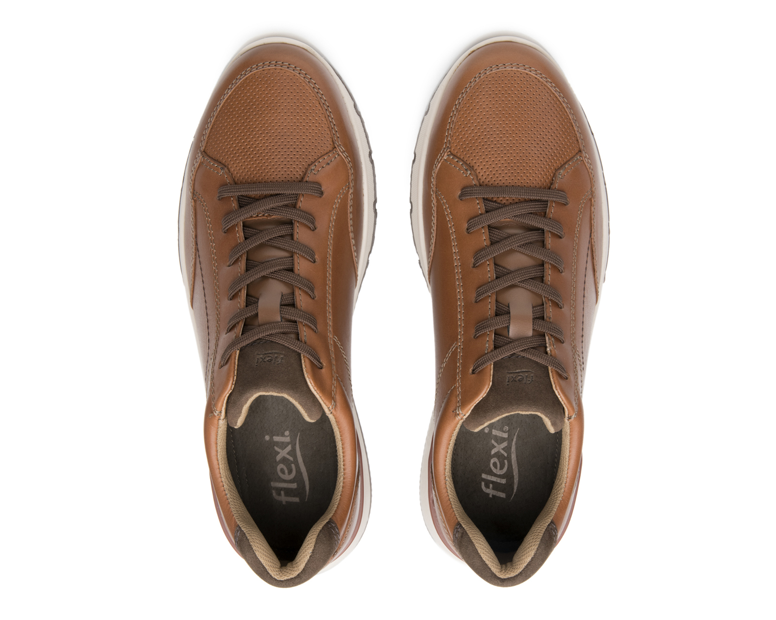 Foto 5 | Foto 5 | Tenis Casuales Flexi de Piel Dariel para Hombre