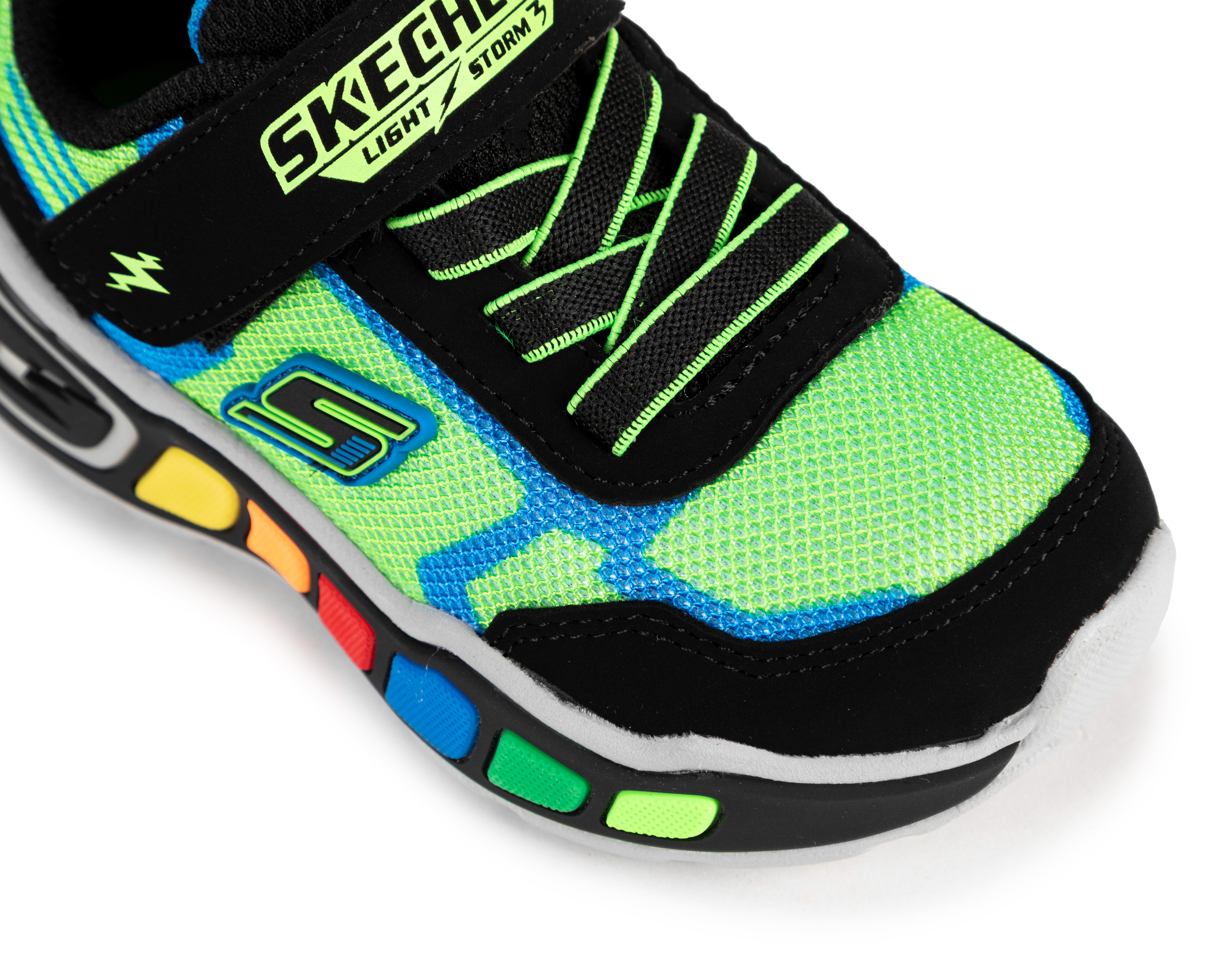 Foto 7 pulgar | Foto 6 | Tenis Skechers Light Storm para Bebé Niño