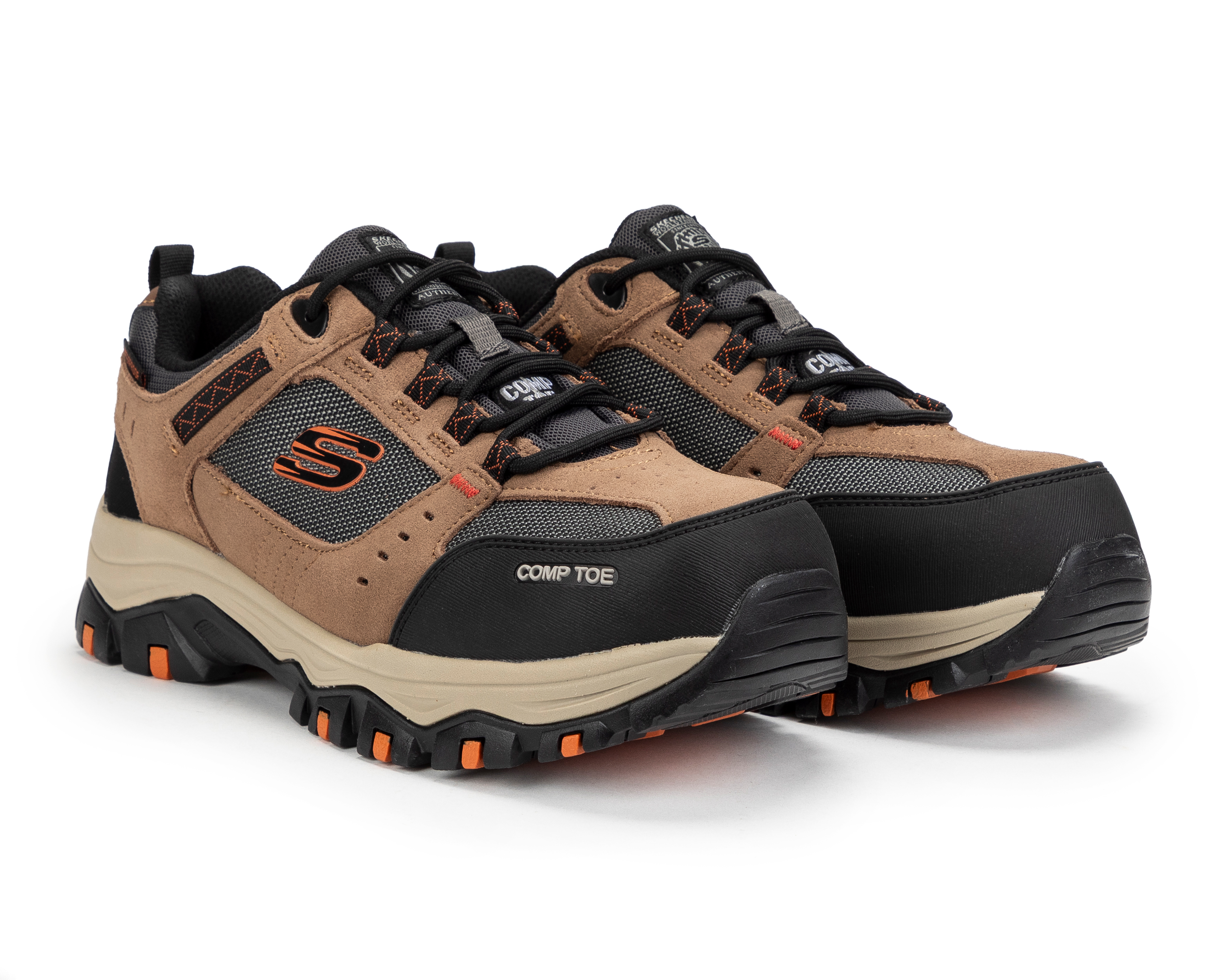 Tenis de Trabajo Skechers Greetah Comp Toe de Piel para Hombre