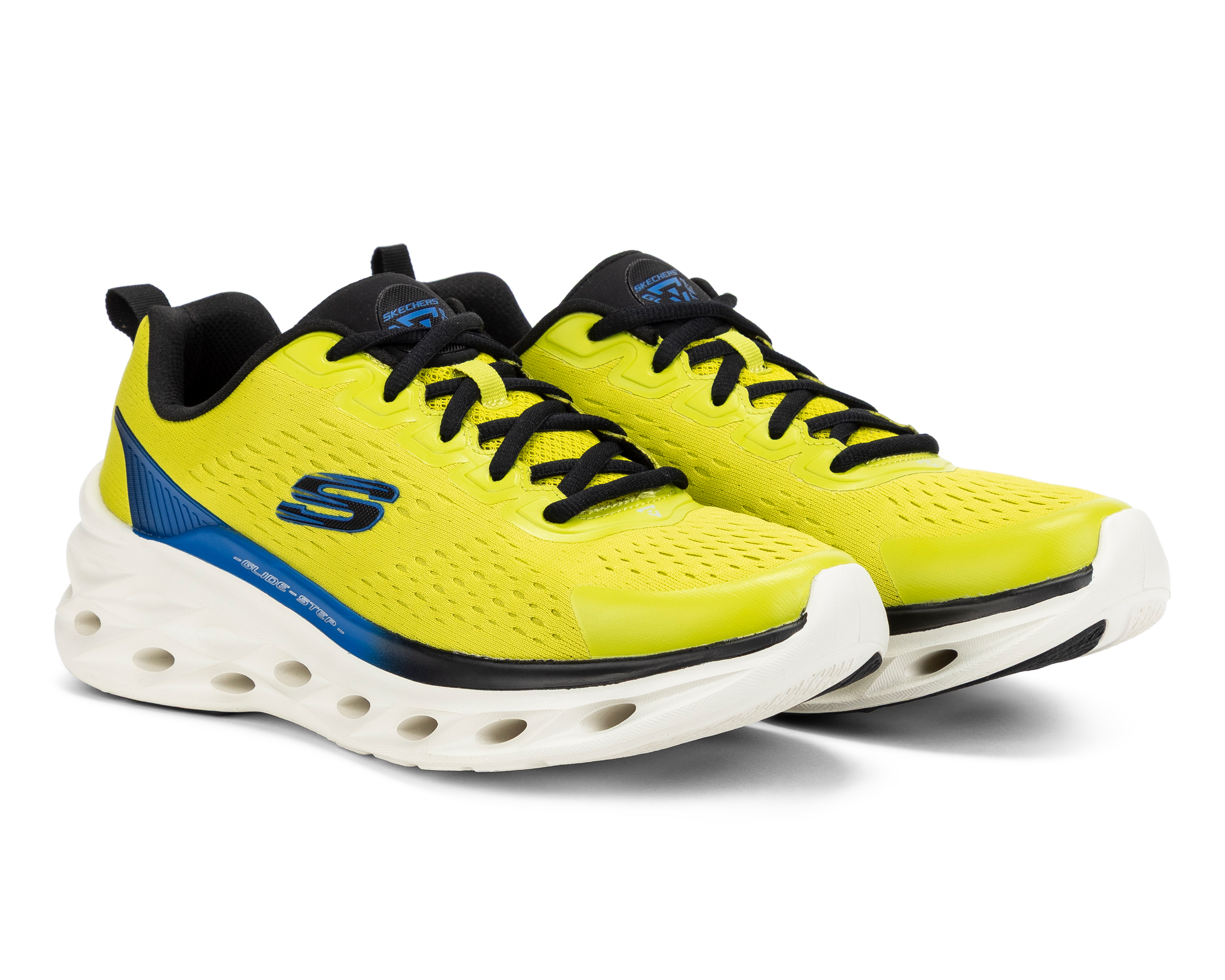 Foto 2 pulgar | Foto 1 | Tenis para Correr Skechers Glide-Step Switf para Hombre