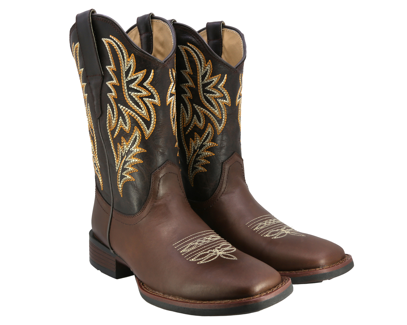 Foto 1 | Foto 1 | Botas Vaqueras Texaban de Piel para Hombre