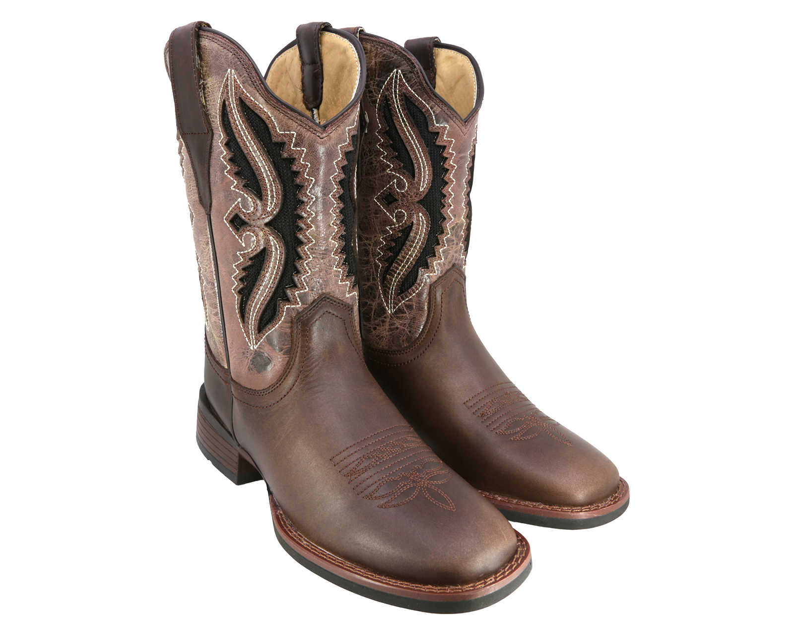 Foto 1 | Foto 1 | Botas Vaqueras Texaban de Piel para Hombre