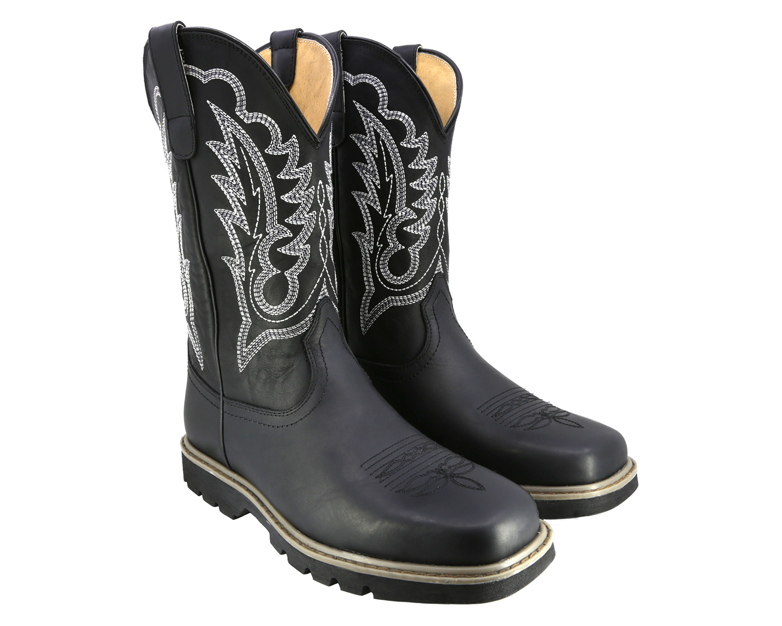 Foto 2 pulgar | Foto 1 | Botas Vaqueras Texaban Ciclon de Piel para Hombre