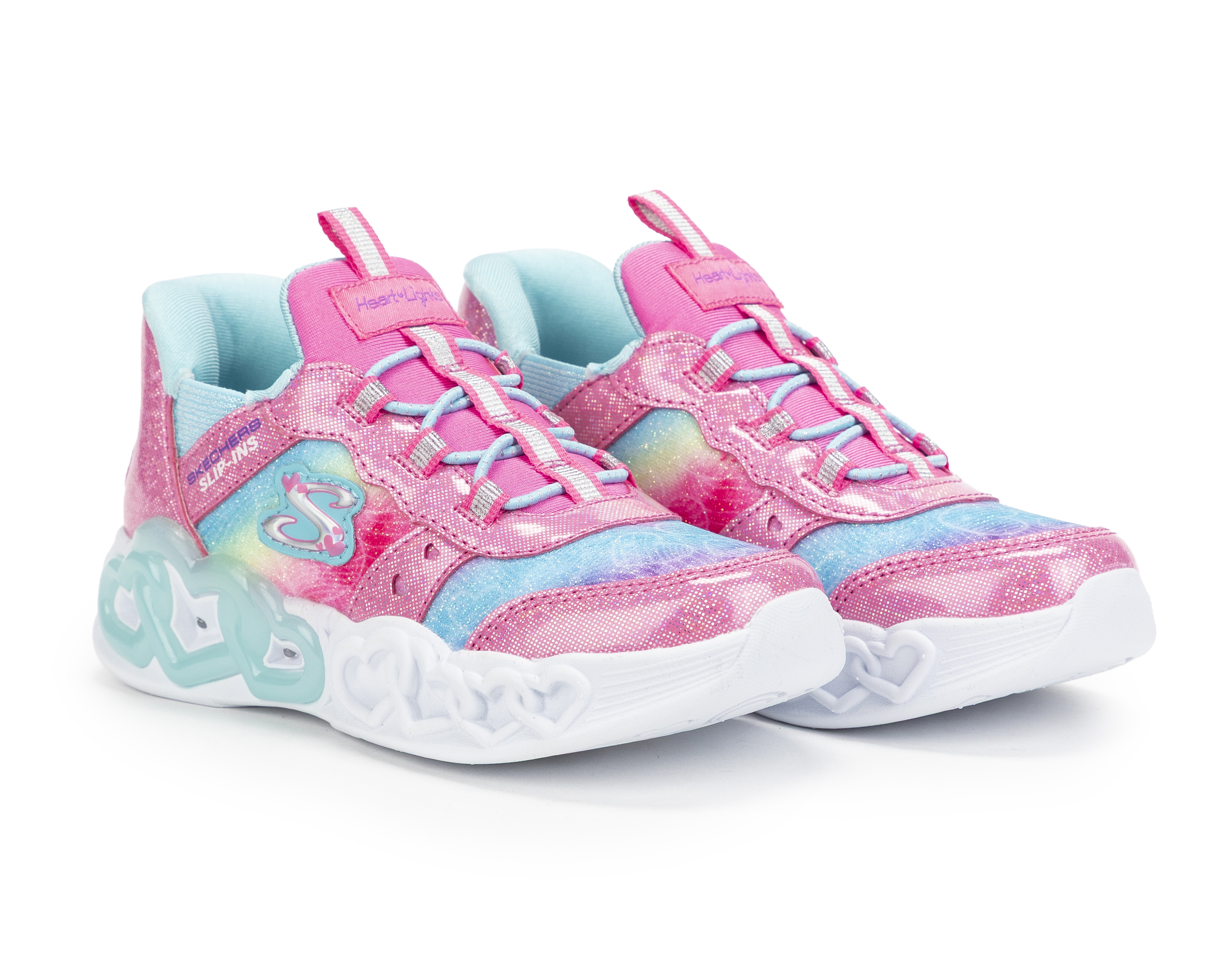 Foto 1 | Foto 1 | Tenis Skechers Infinite Heart Lights para Niña