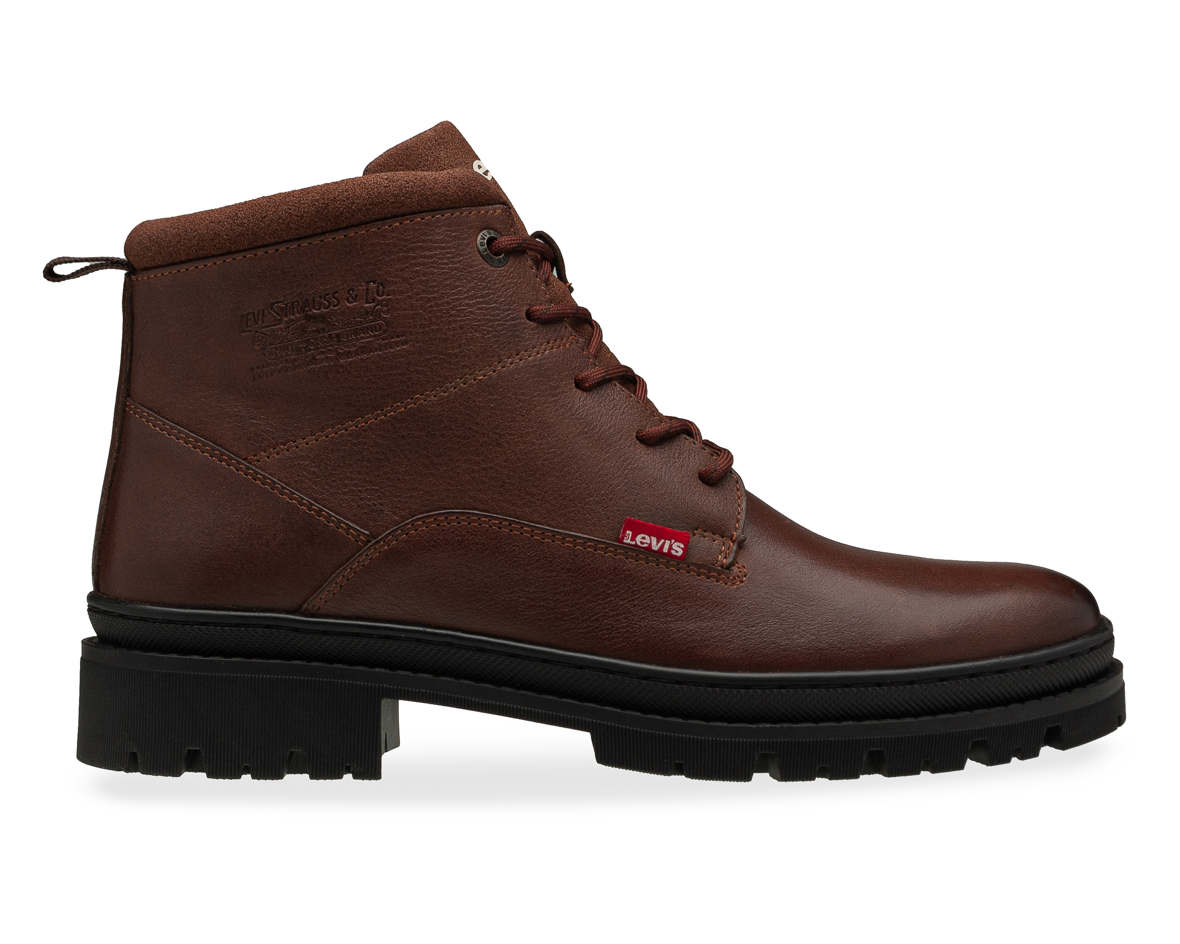 Foto 3 pulgar | Foto 2 | Botas Casuales Levi's Ares de Piel para Hombre