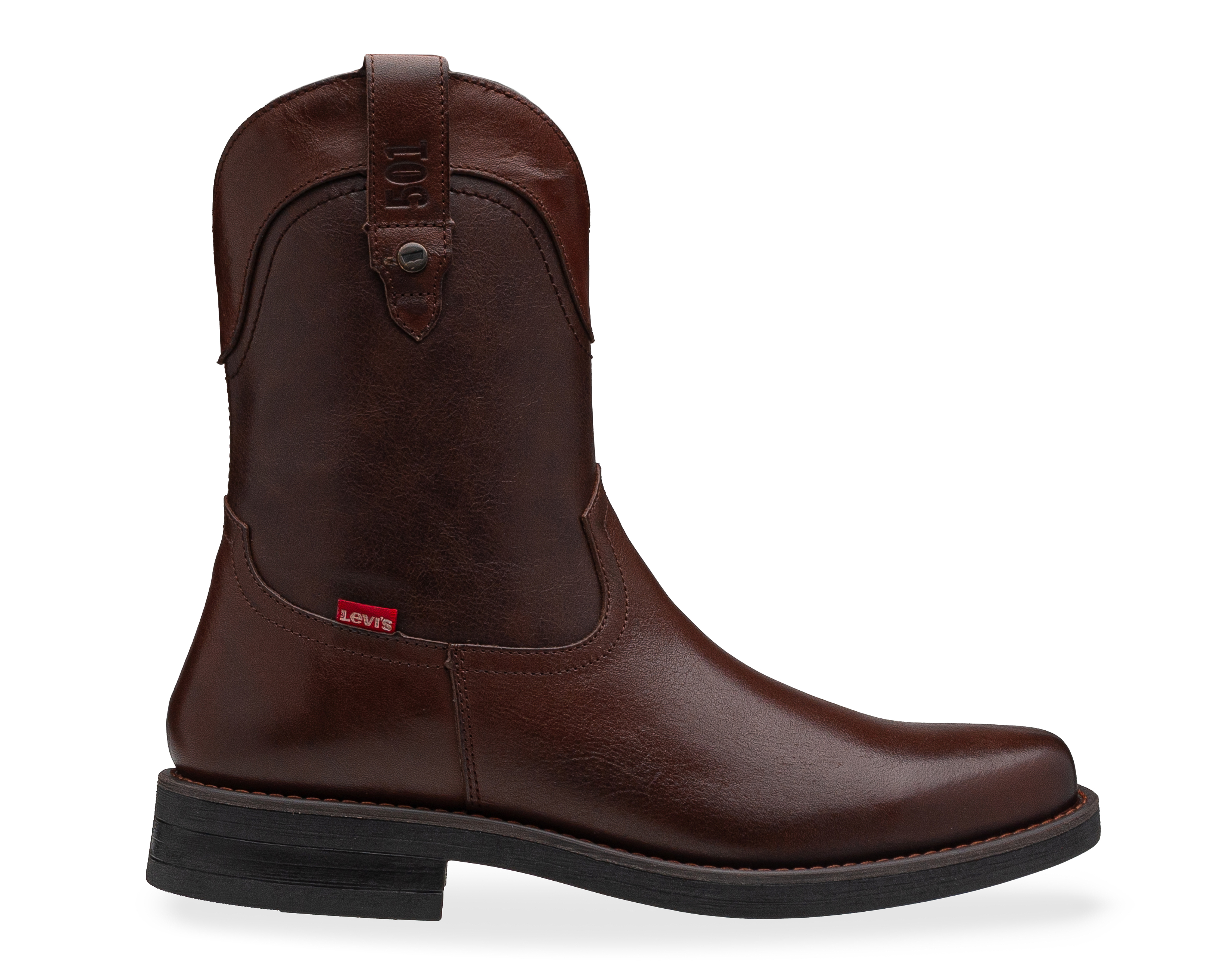 Foto 3 pulgar | Foto 2 | Botas Vaqueras Levi's Harry de Piel para Hombre