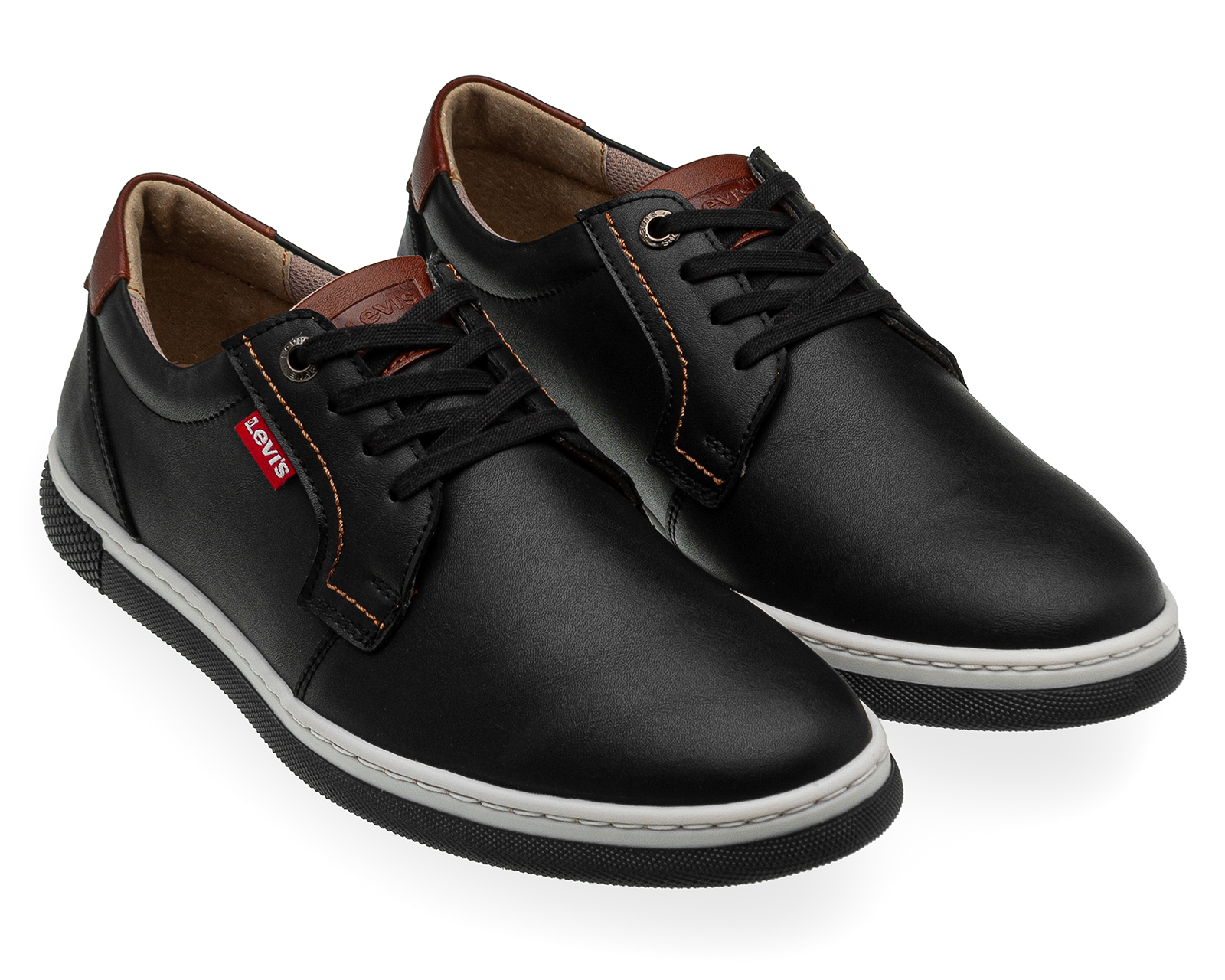 Foto 2 pulgar | Foto 1 | Zapatos Casuales Levi's Nathan de Piel para Hombre