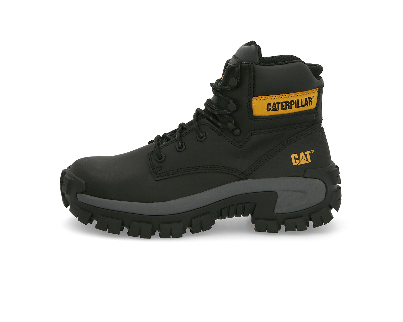 Foto 8 | Foto 360 | Botas Industriales CAT Invader HI ST de Piel para Hombre Certificada