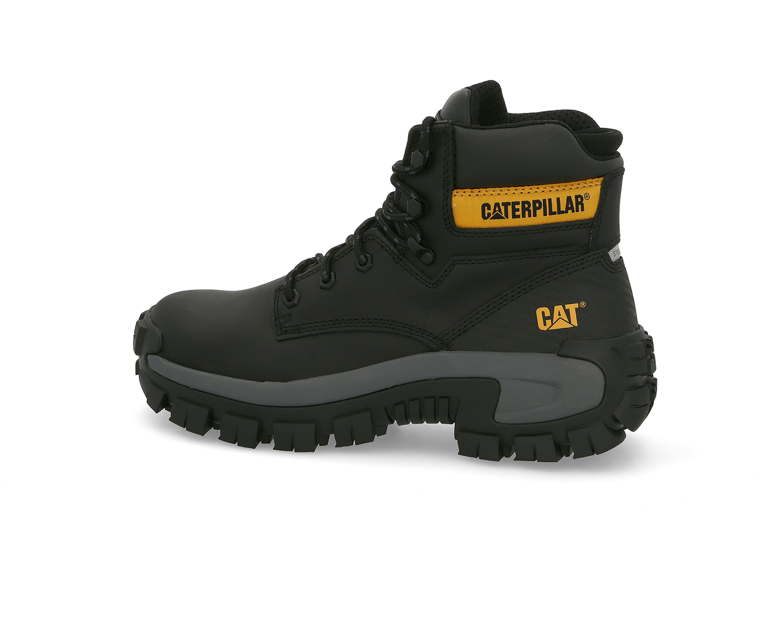 Foto 10 pulgar | Foto 360 | Botas Industriales CAT Invader HI ST de Piel para Hombre Certificada