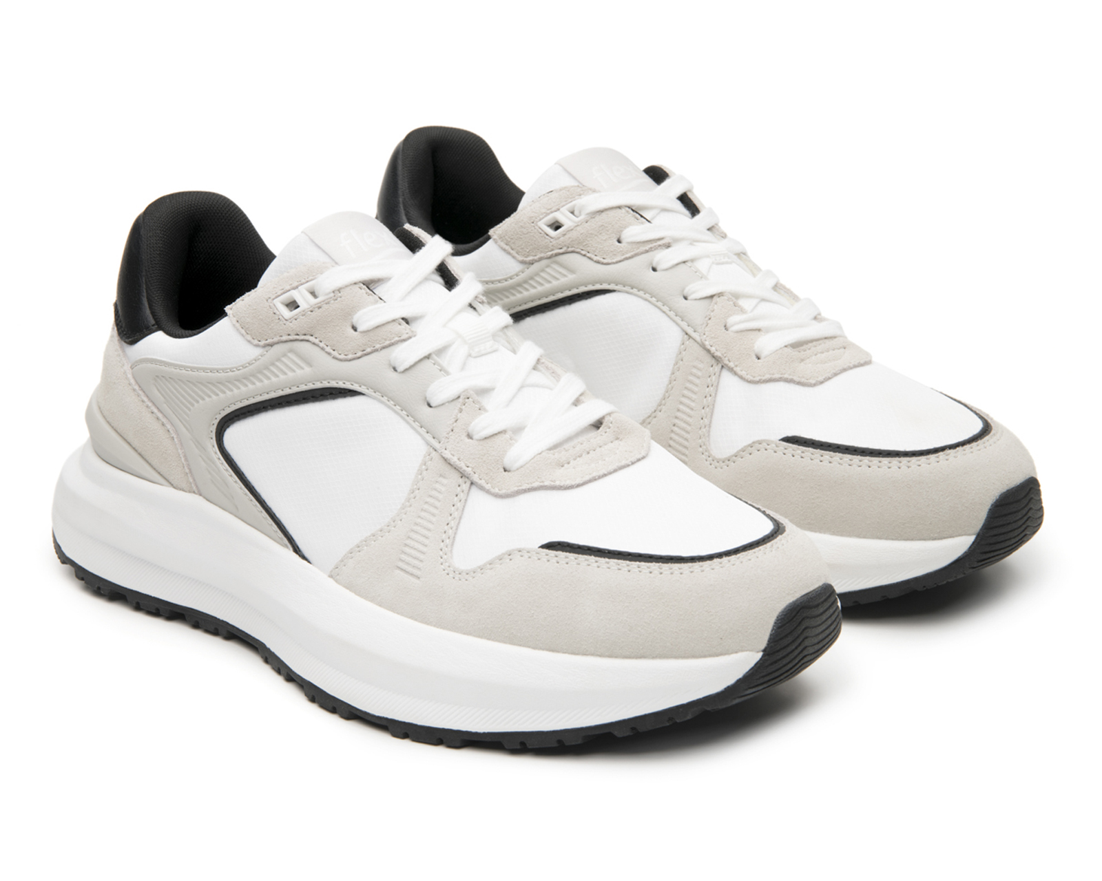 Foto 2 pulgar | Foto 1 | Tenis Casuales Flexi de Piel para Hombre