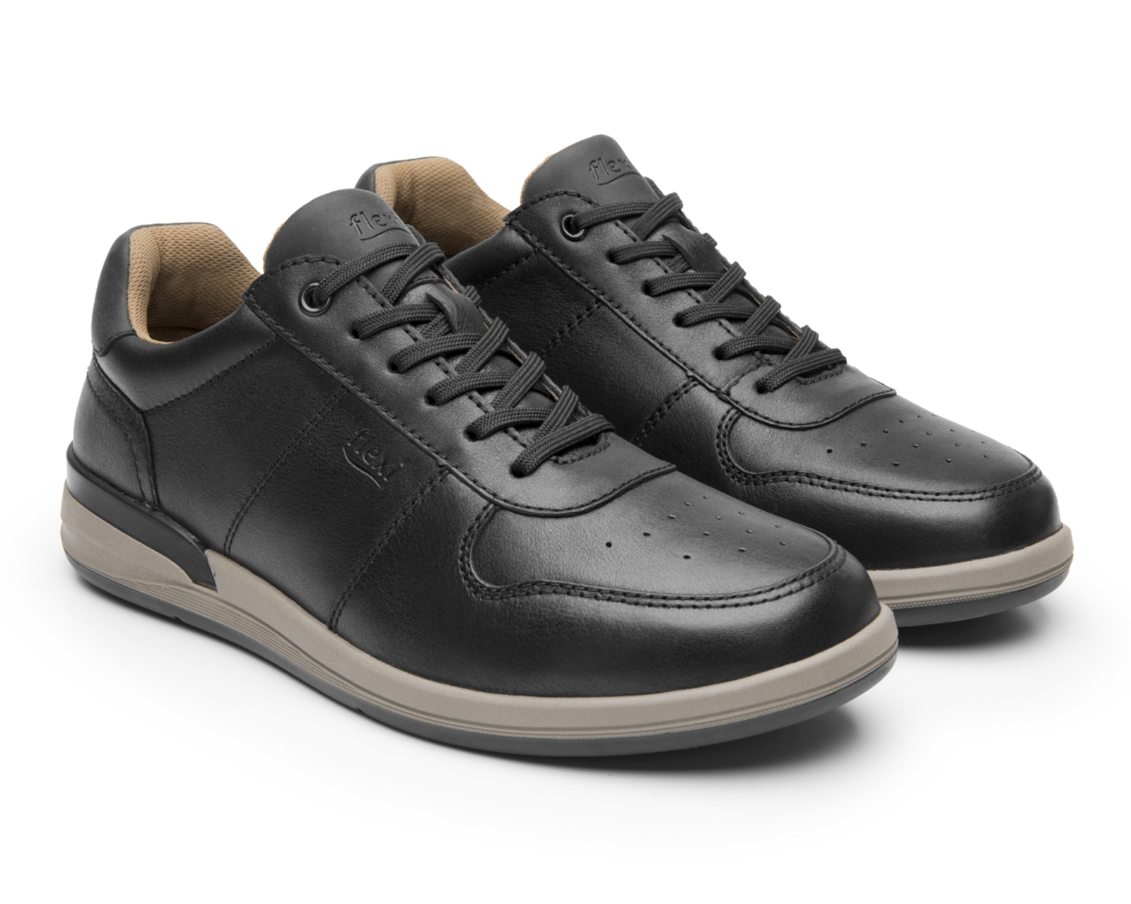 Foto 2 pulgar | Foto 1 | Zapatos Casuales Flexi Bard de Piel para Hombre