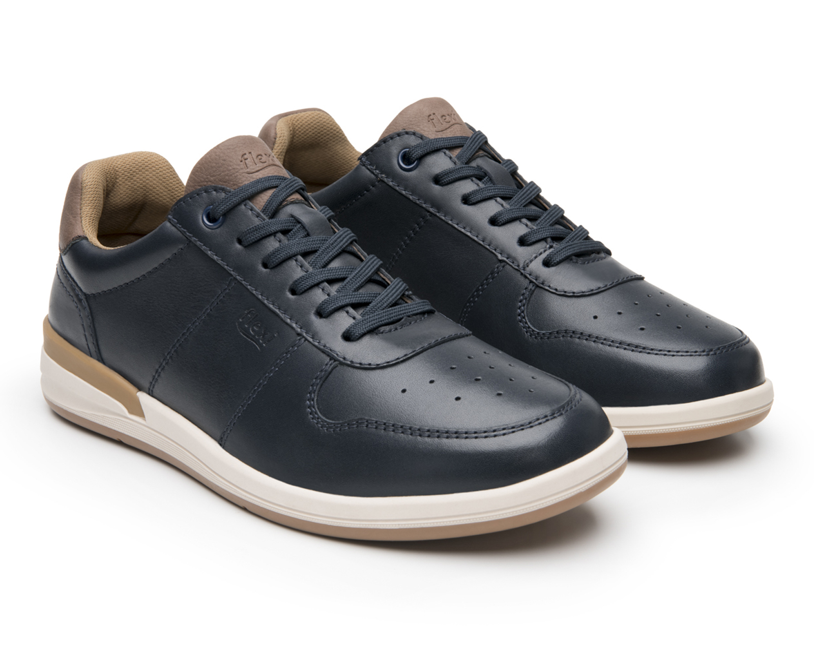 Tenis Casuales Flexi de Piel Bard para Hombre
