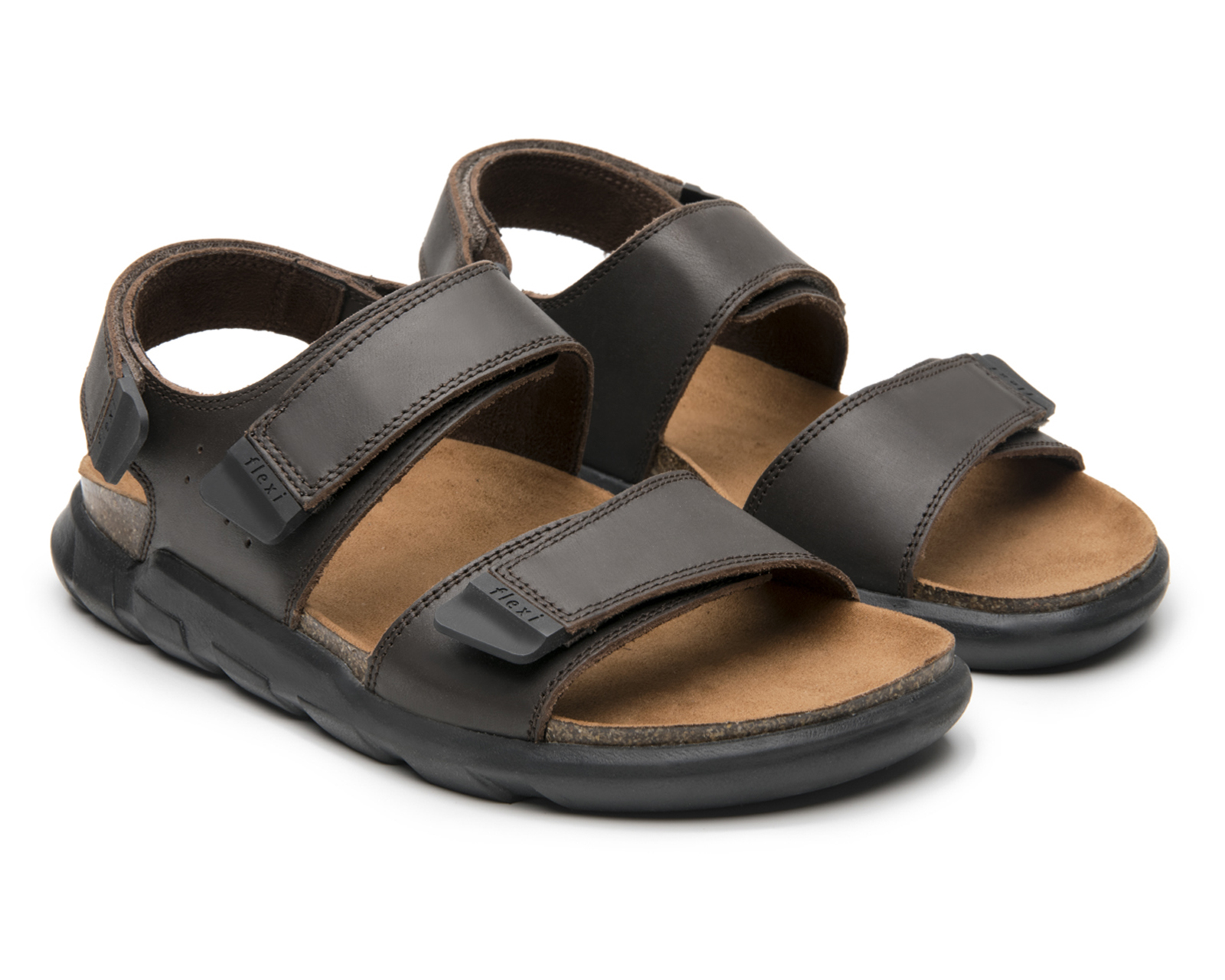 Foto 2 pulgar | Foto 1 | Sandalias Casuales Flexi de Piel Casio para Hombre