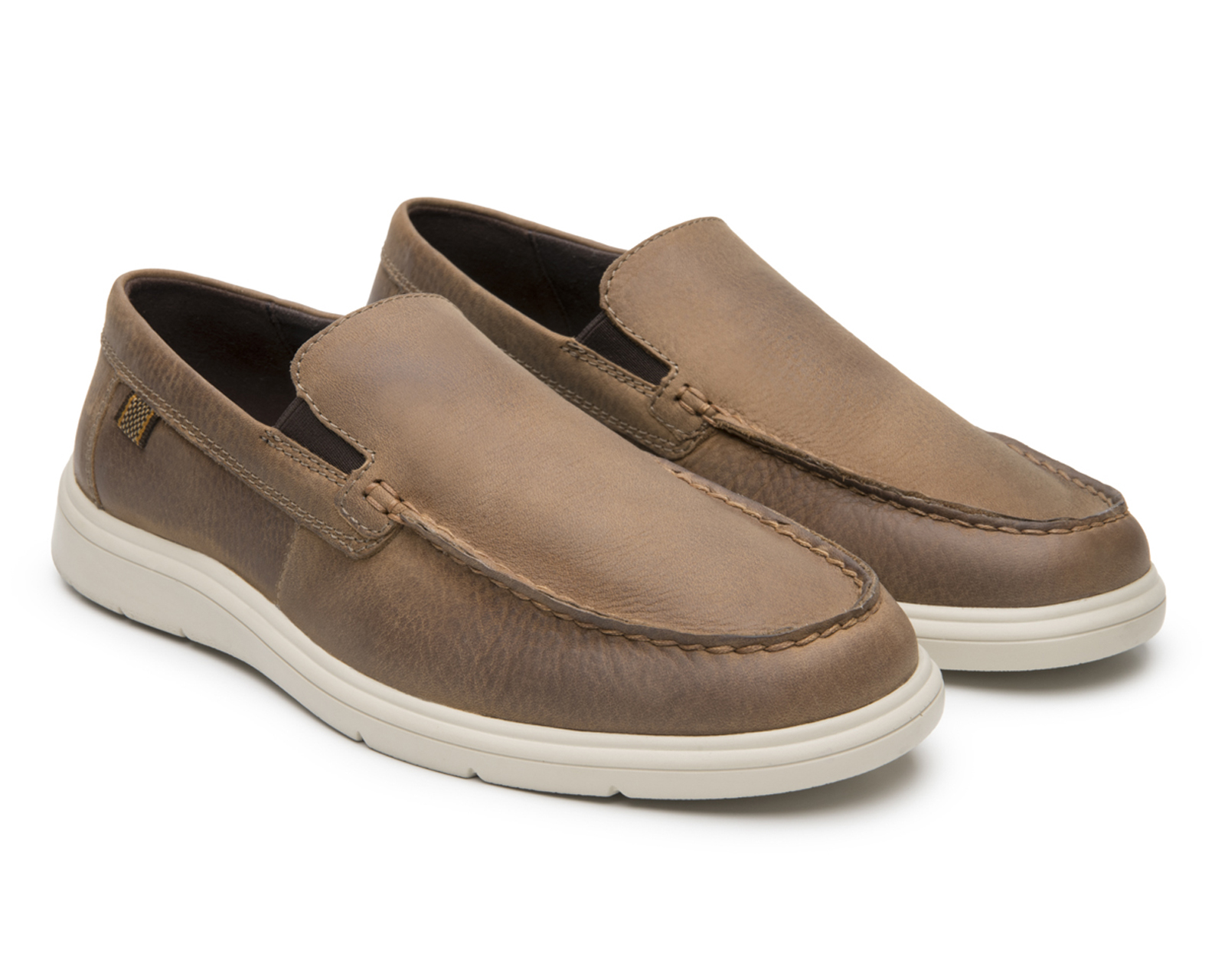 Mocasines Flexi de Piel Russell para Hombre