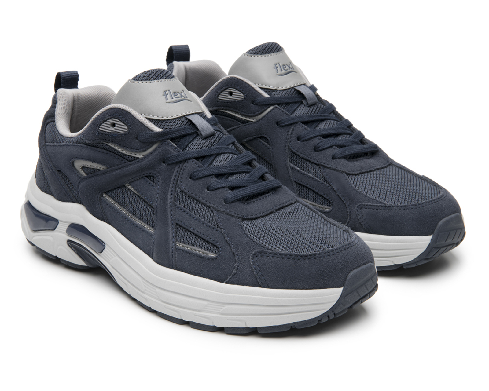 Foto 1 | Foto 1 | Tenis Casuales Flexi de Piel para Hombre