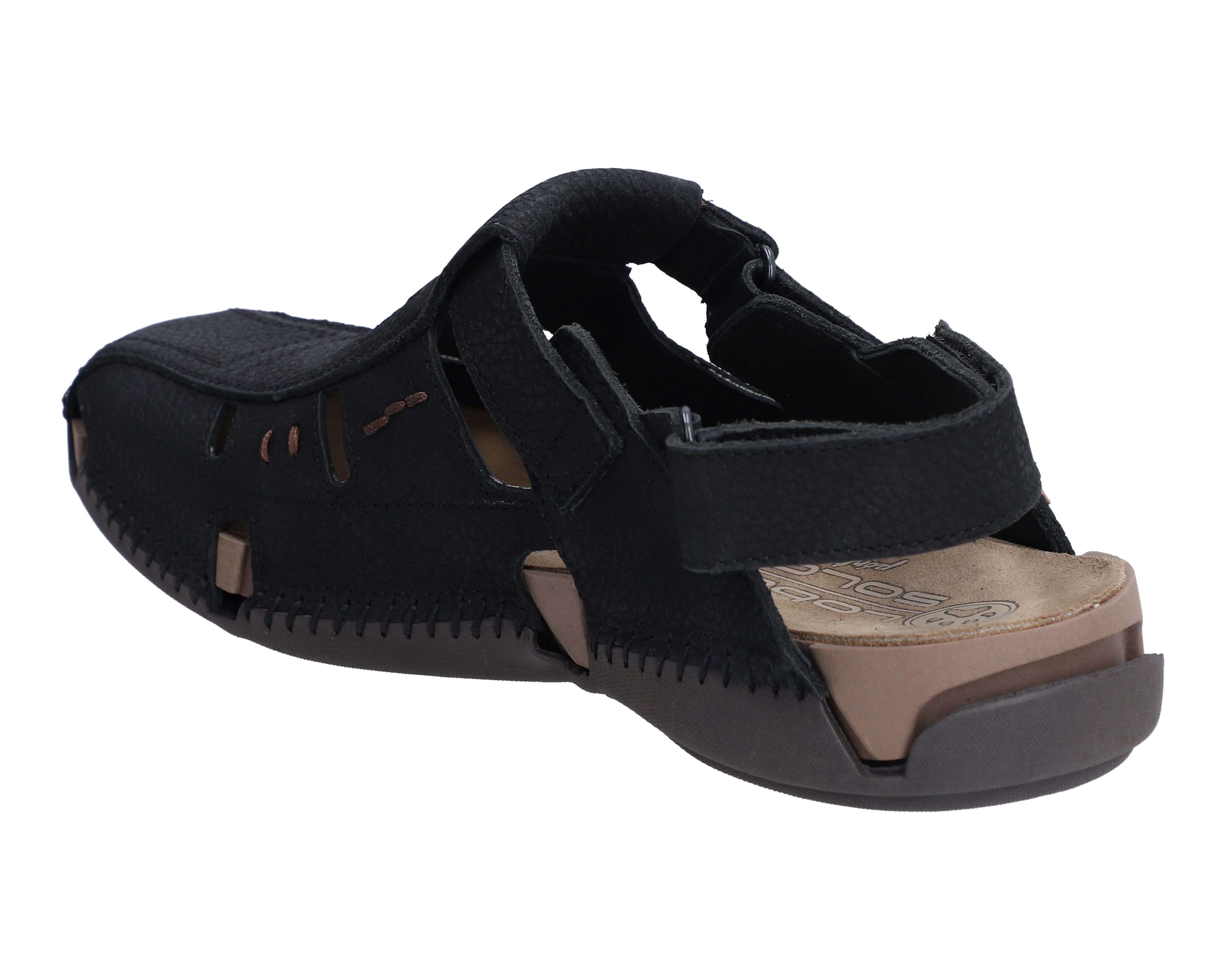 Foto 4 pulgar | Foto 3 | Sandalias Confort Lobo Solo de Piel para Hombre