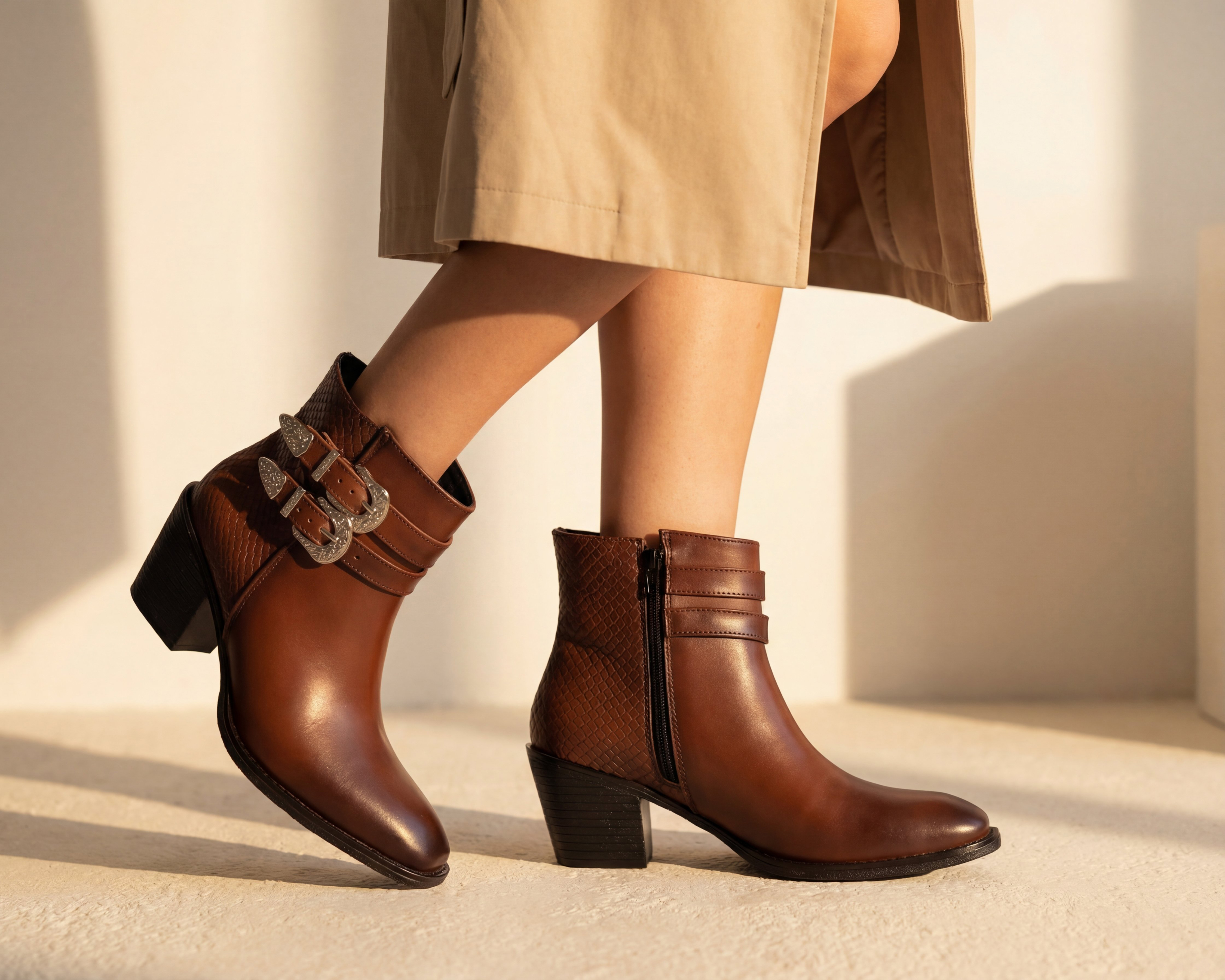 Foto 8 pulgar | Foto 7 | Botas Vaqueras Strona para Mujer