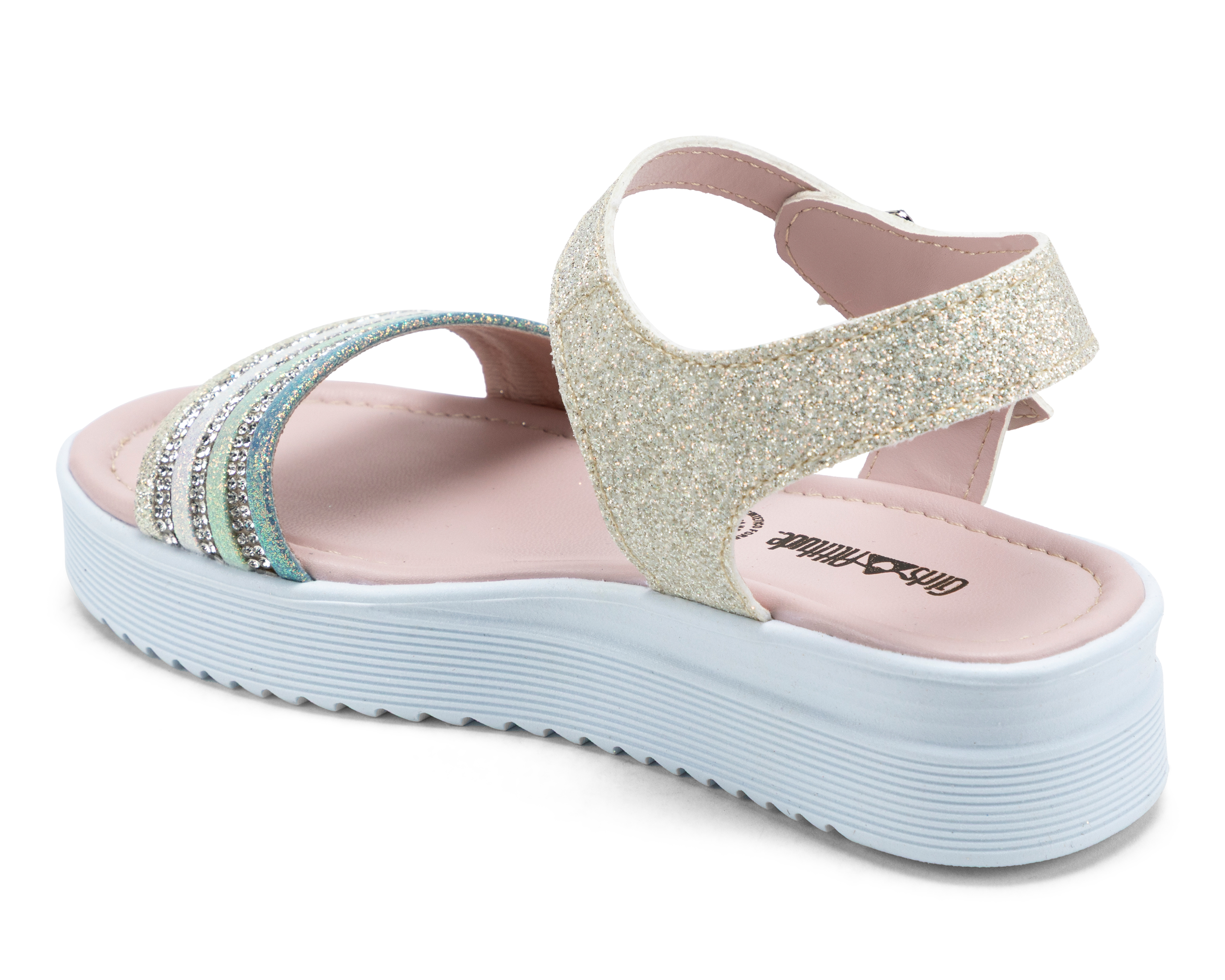 Foto 4 pulgar | Foto 3 | Sandalias Casuales Girls Attitude para Niña