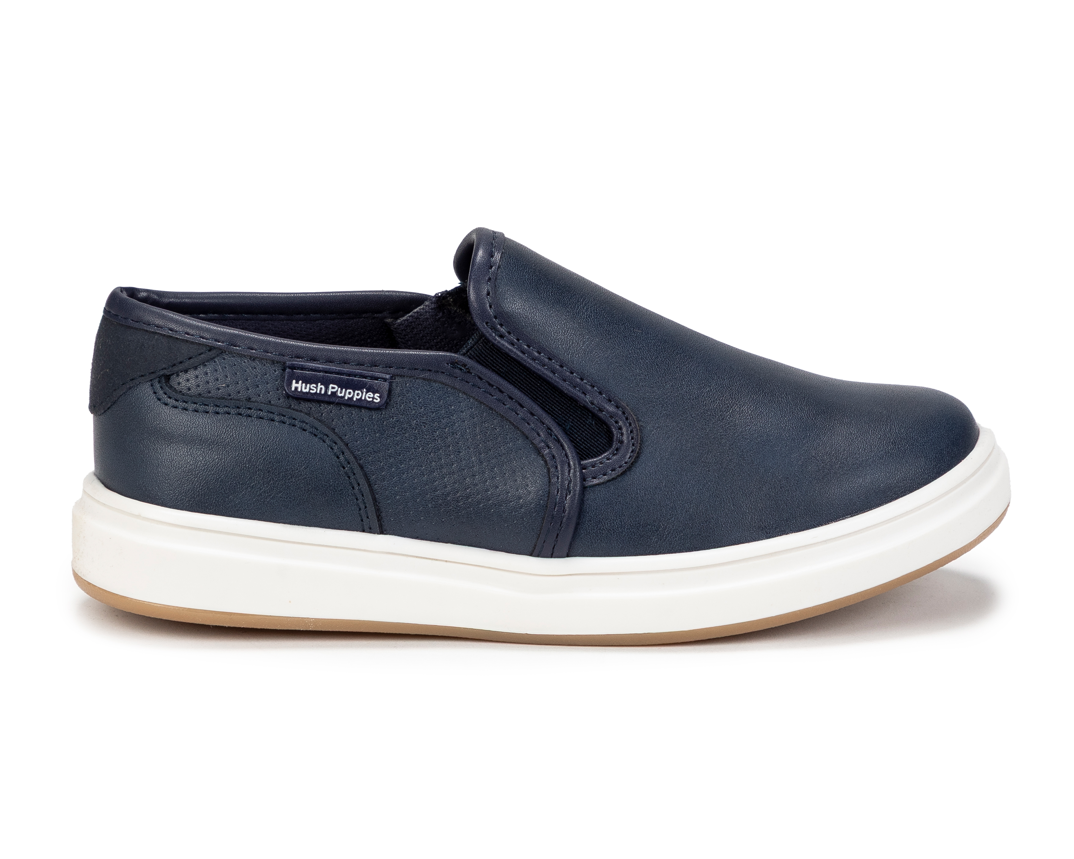 Foto 3 pulgar | Foto 2 | Zapatos Casuales Hush Puppies de Piel para Niño