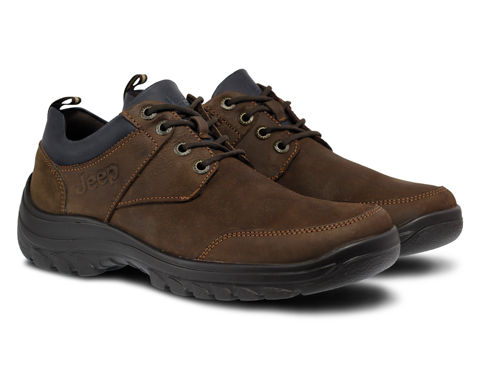 Foto 2 pulgar | Foto 1 | Zapatos Confort Jeep de Piel para Hombre